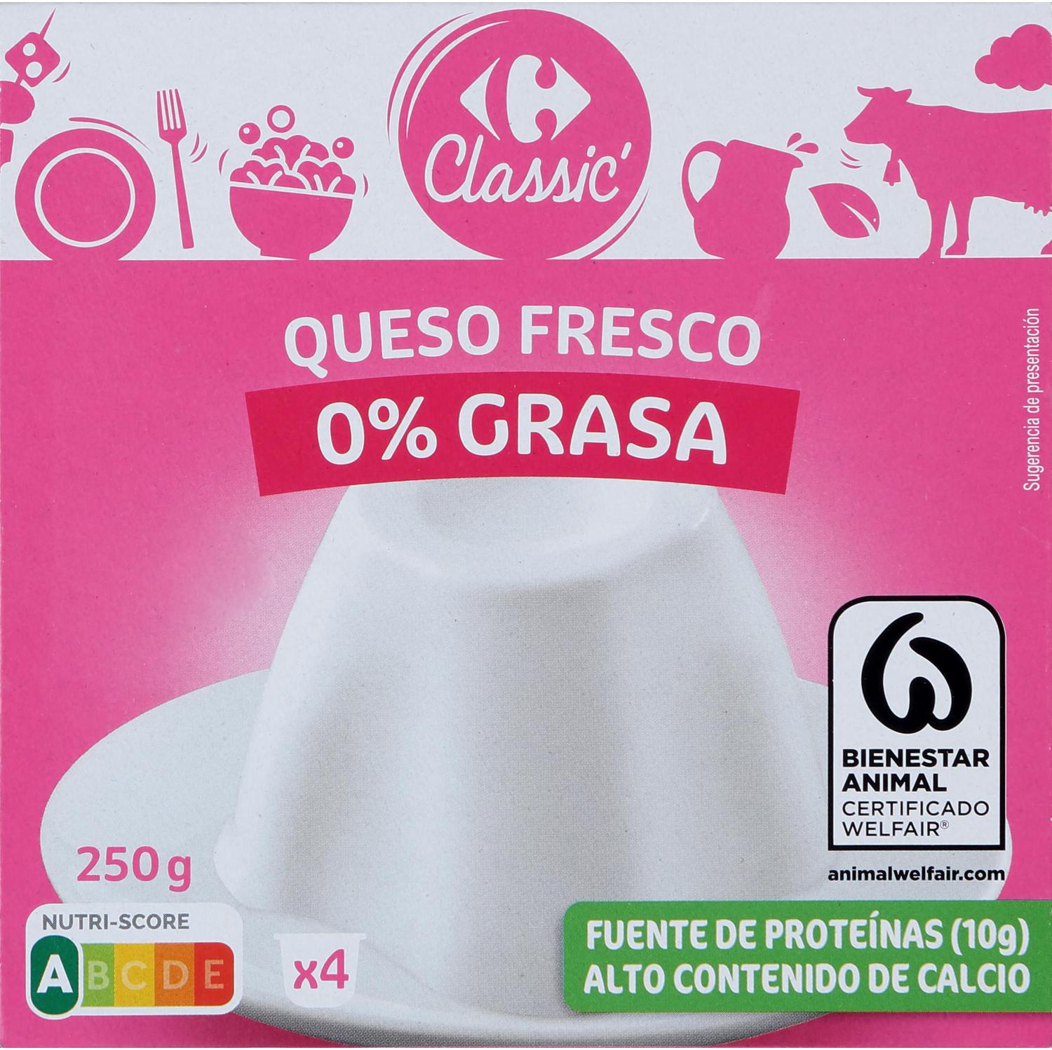 Queso fresco Carrefour Classic 250 g