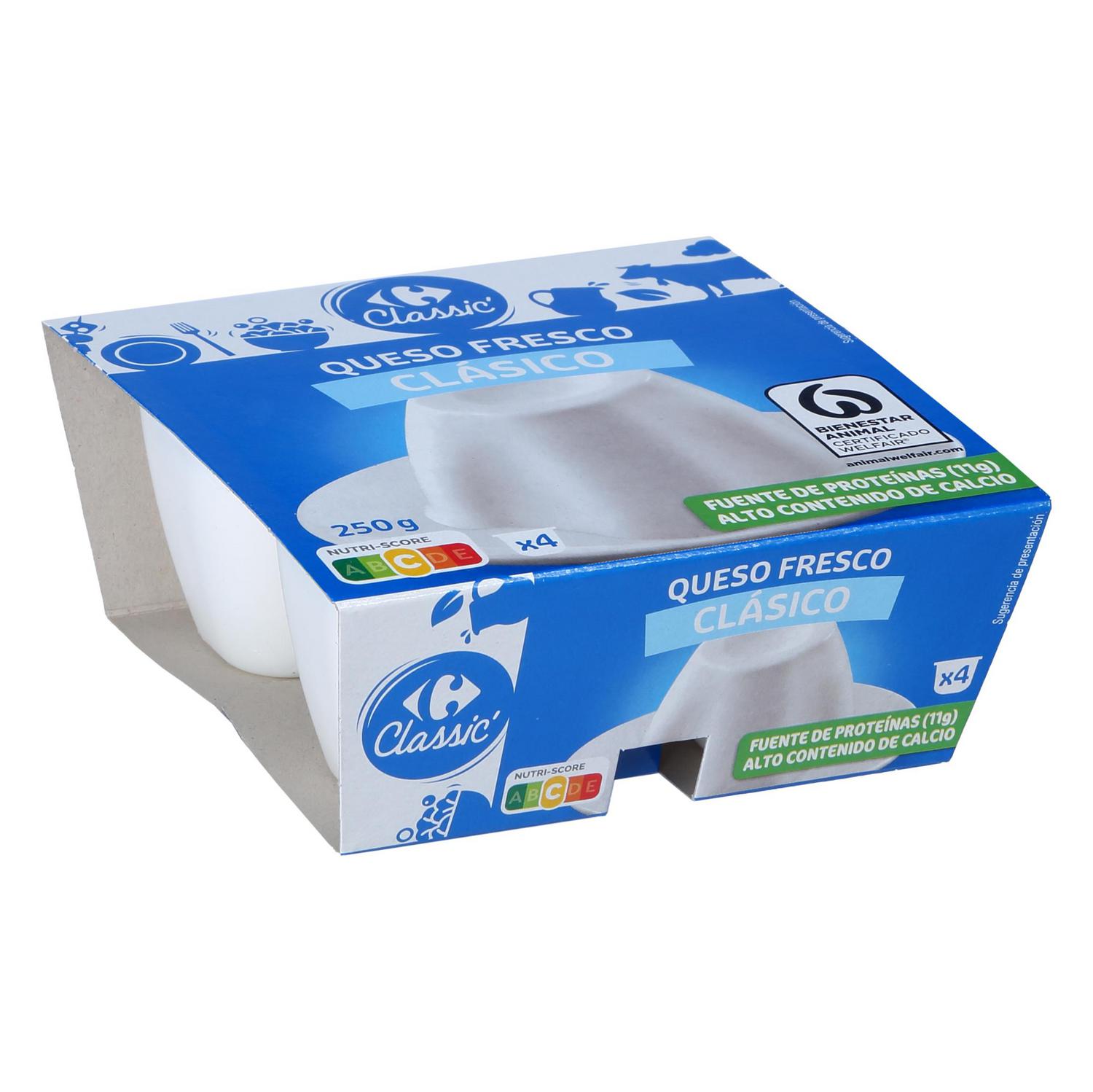 Queso fresco Carrefour Classic 250 g