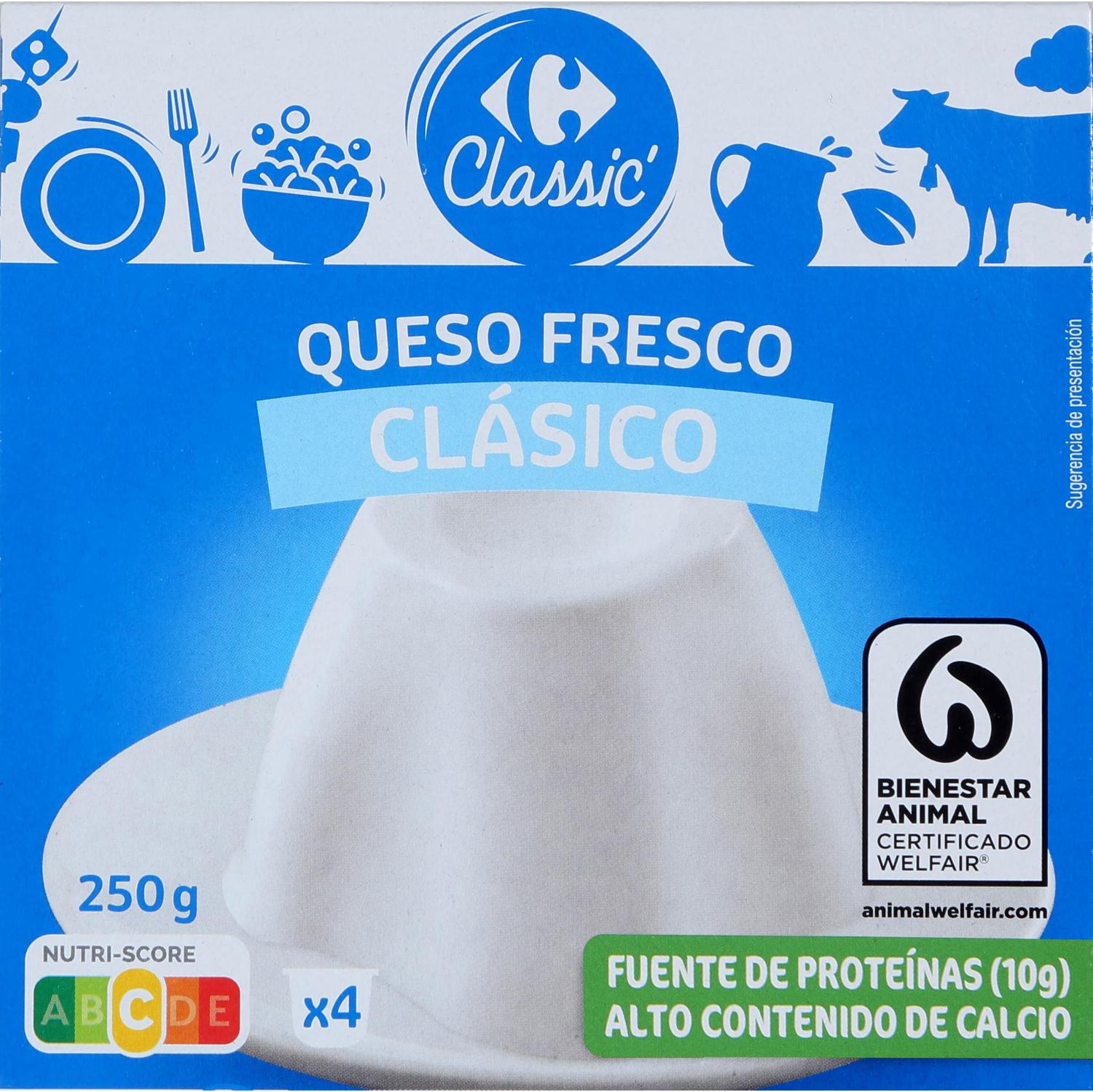 Queso fresco Carrefour Classic 250 g