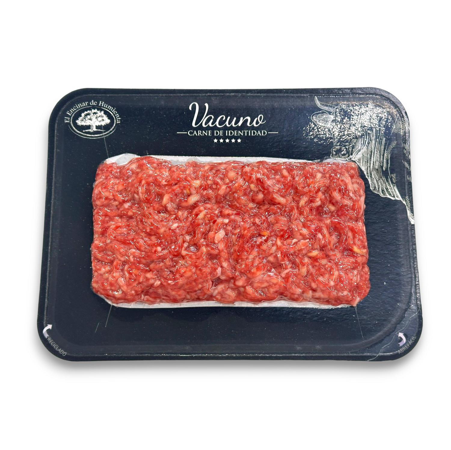 Preparado de carne picada de vacuno El encinar de Humienta 400 g