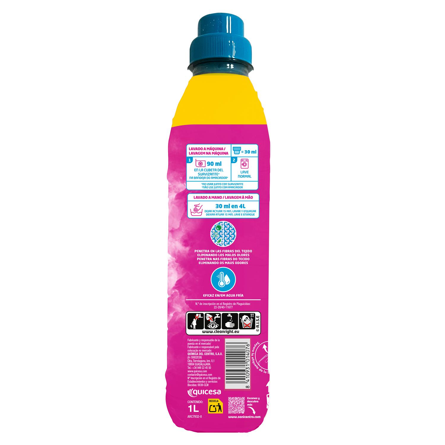 Desinfectante textil perfumado Essence Sanicentro 1 l.