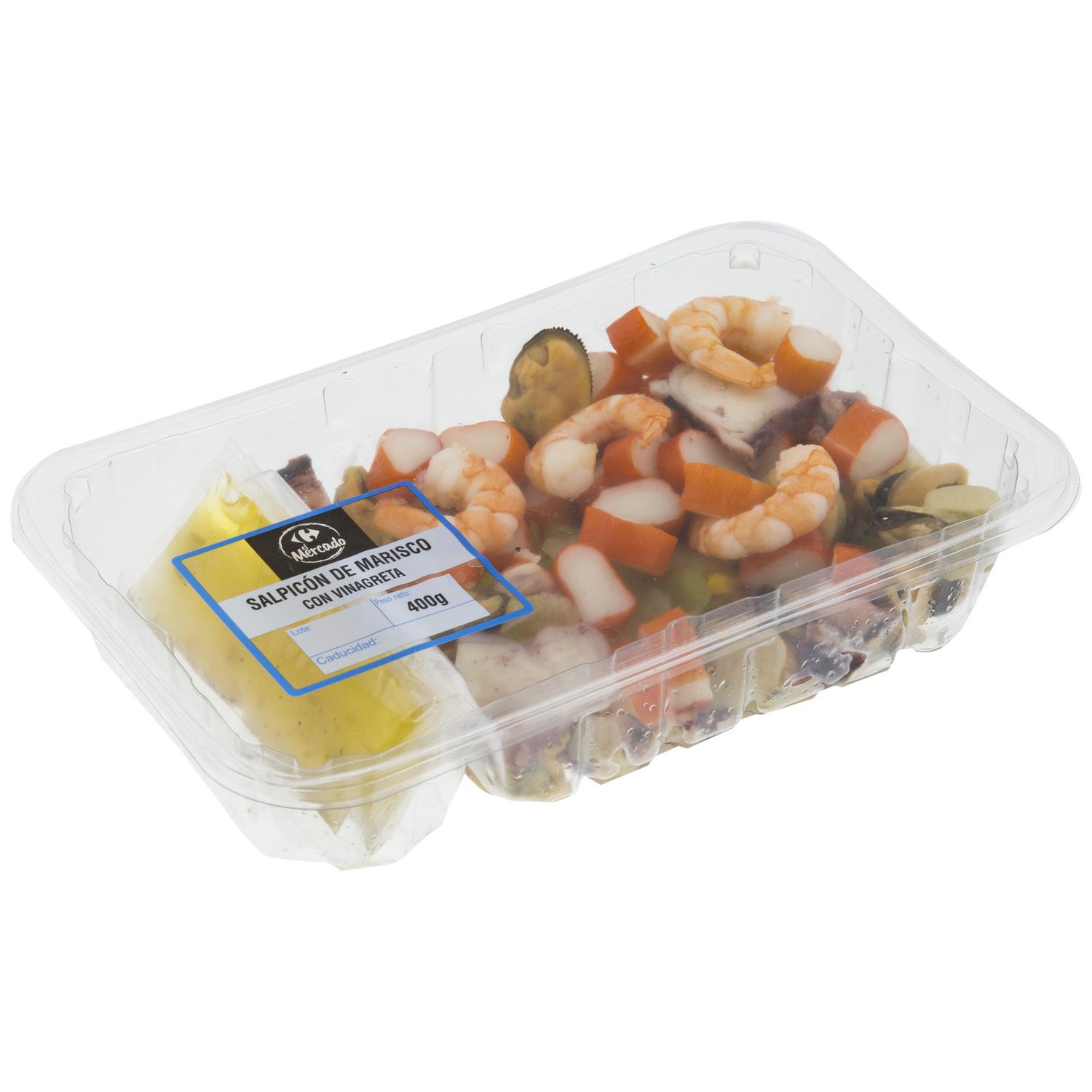Salpicón de marisco con vinagreta Carrefour El Mercado 400 g