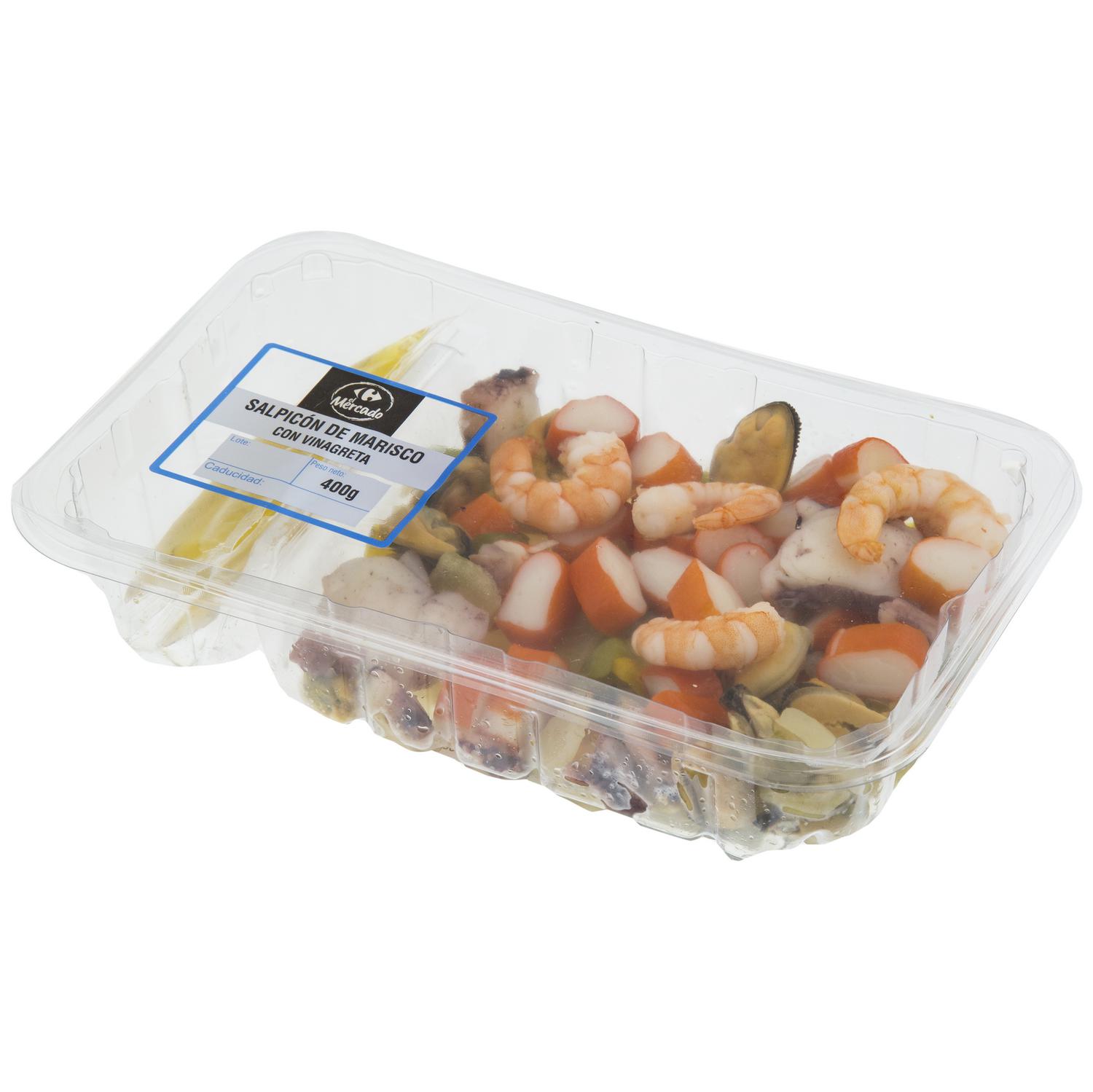 Salpicón de marisco con vinagreta Carrefour El Mercado 400 g