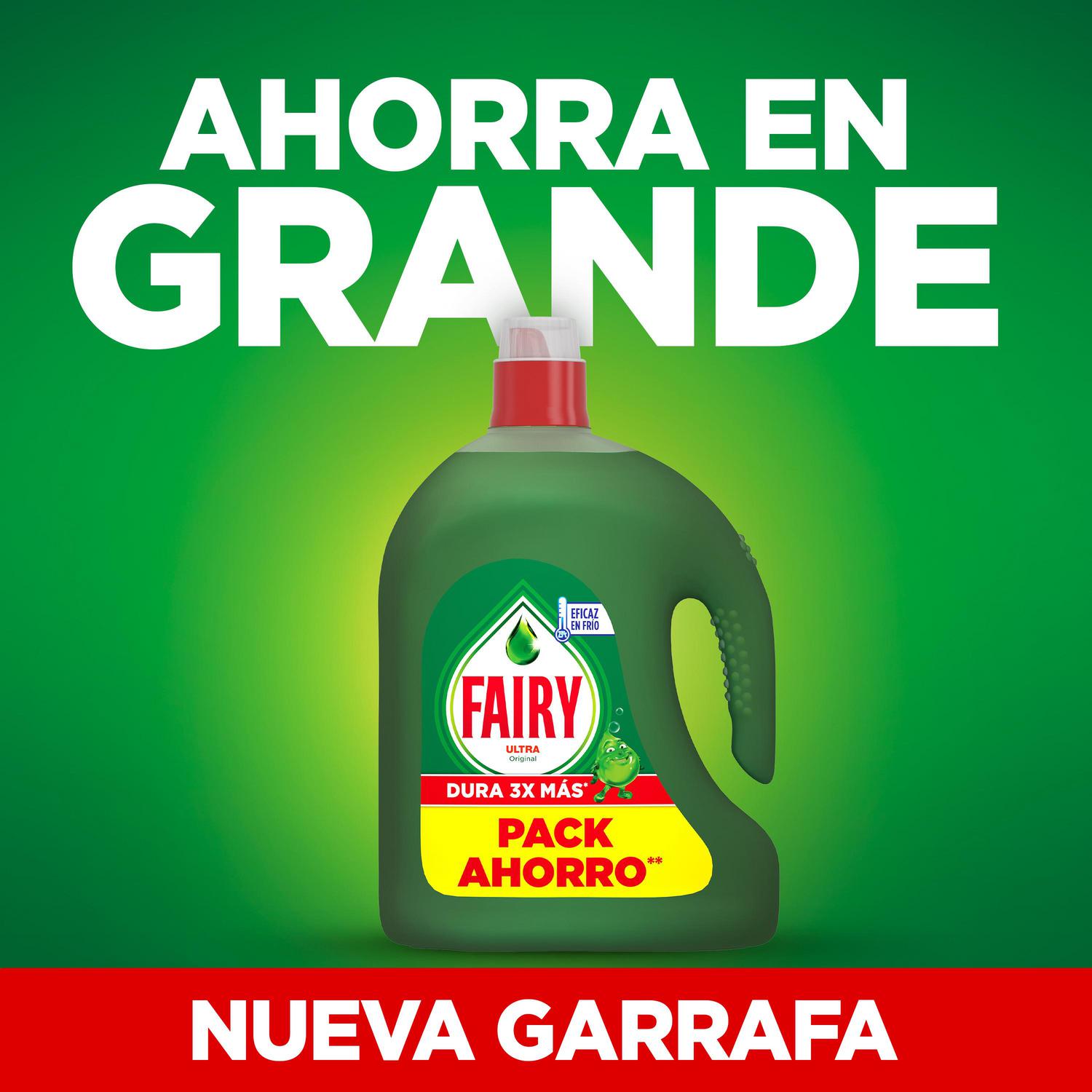 Gel para lavavajillas ultra original Fairy 2,5 l.