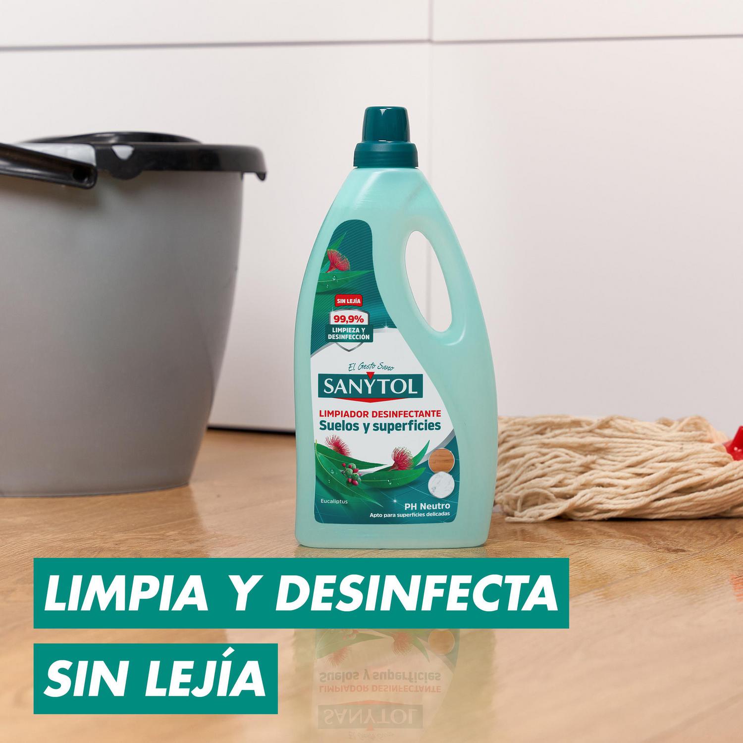 Limpiador desinfectante limpiahogar Sanytol 2 l.