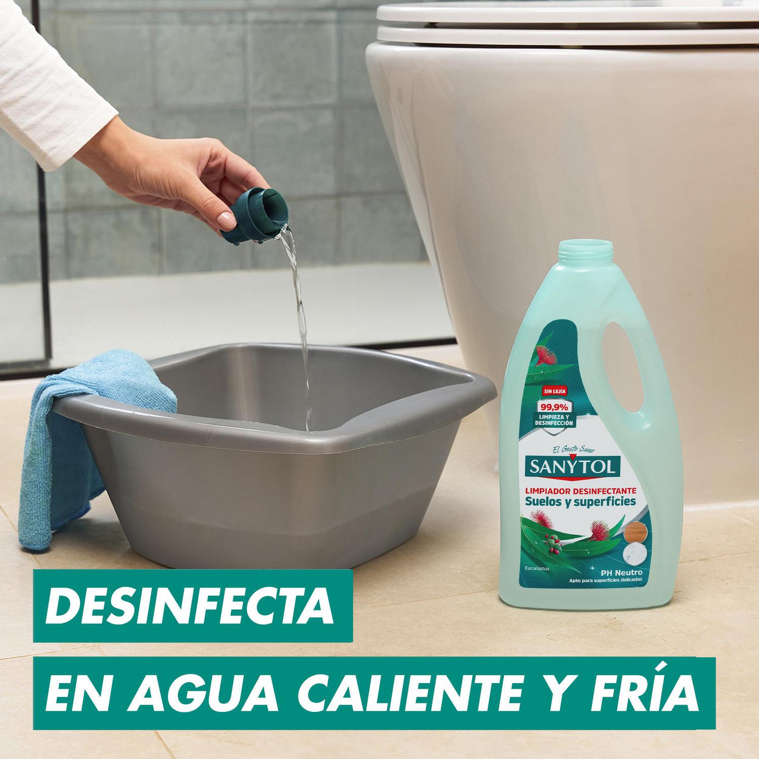 Limpiador desinfectante limpiahogar Sanytol 2 l.