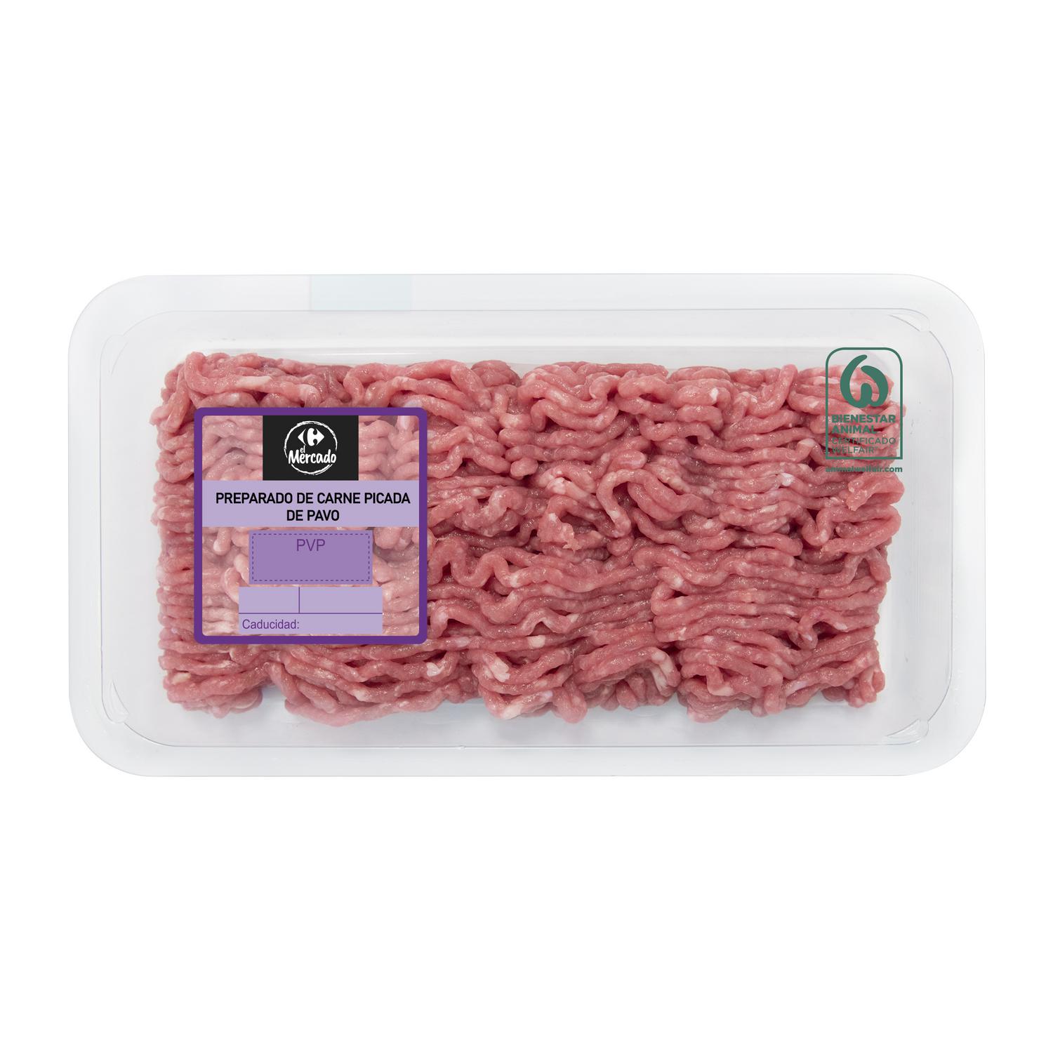 Burger picada de pavo Carrefour 400 g