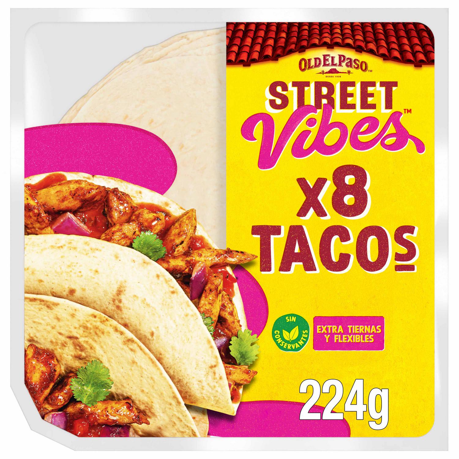 Mini tortillas de trigo Old el Paso 220 g.