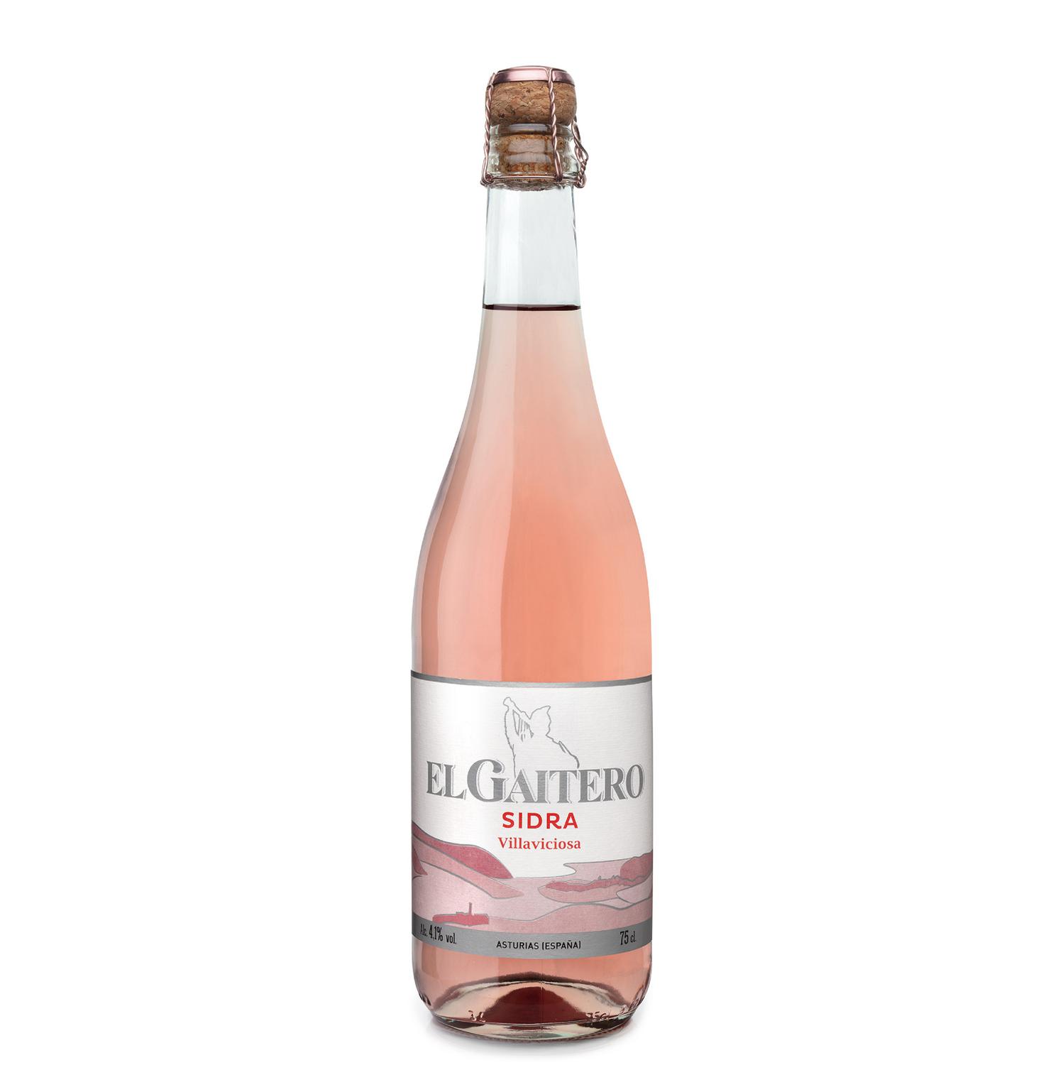 Sidra El Gaitero Rosé 75 cl.
