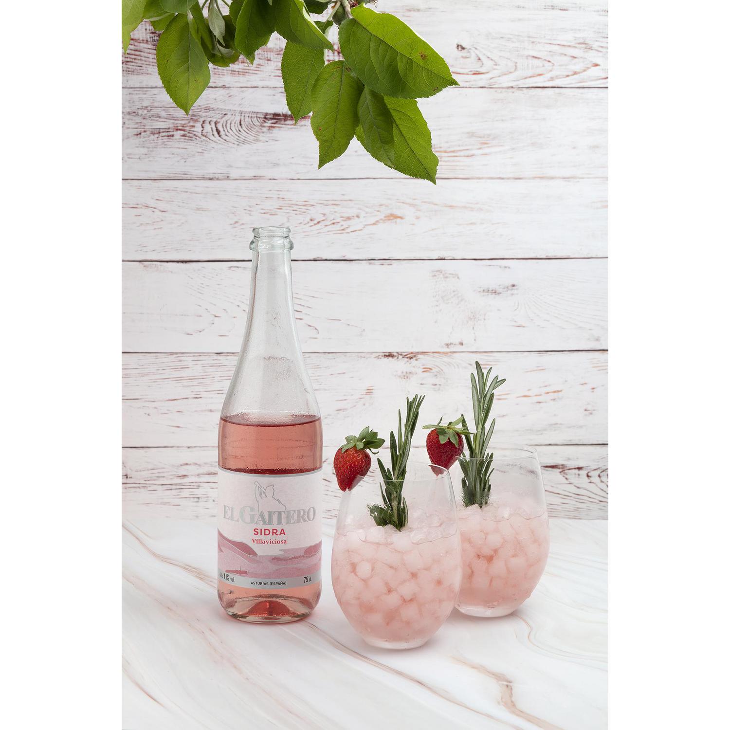 Sidra El Gaitero Rosé 75 cl.