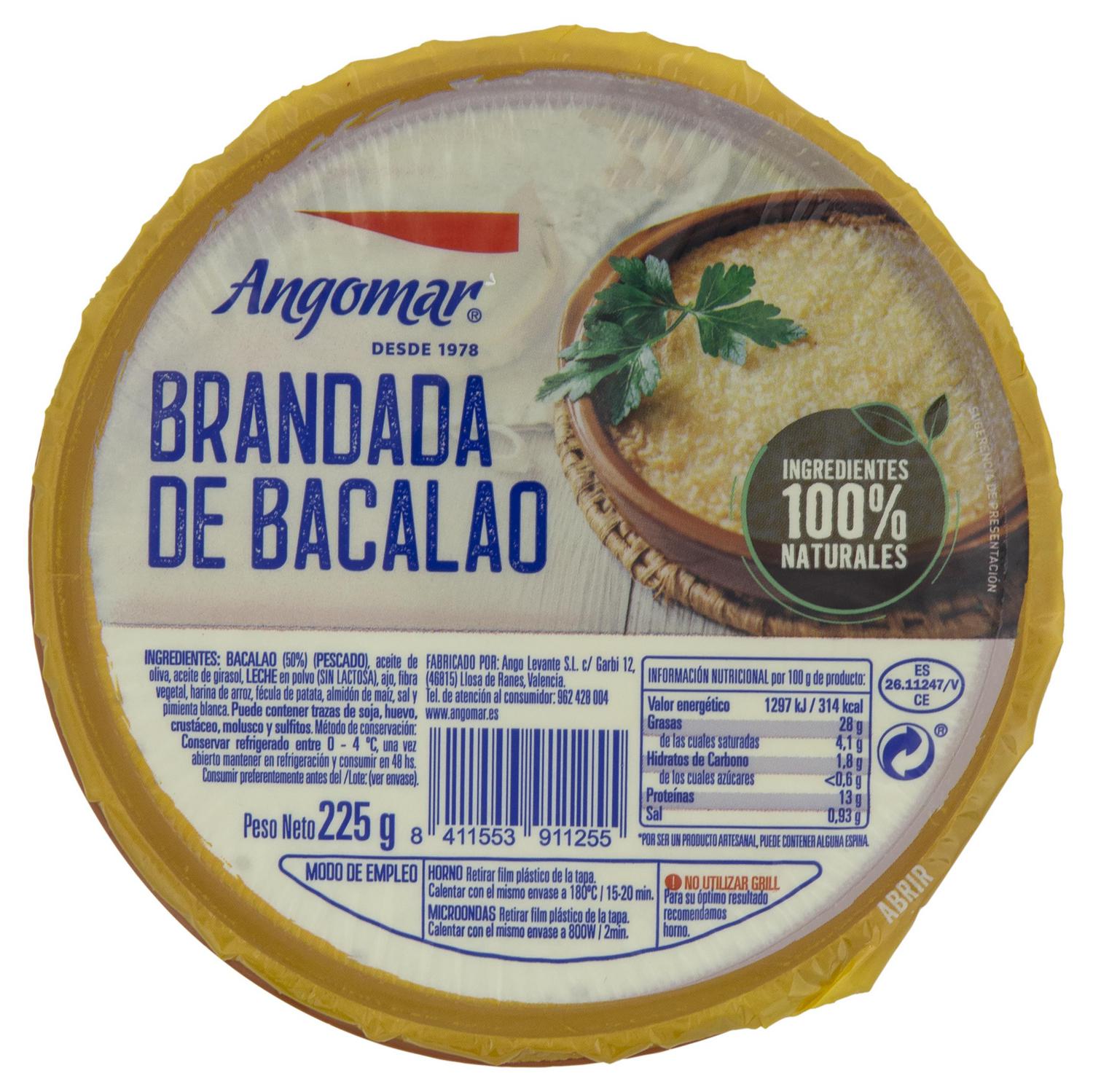 Brandada de bacalao El Mercado 225 g