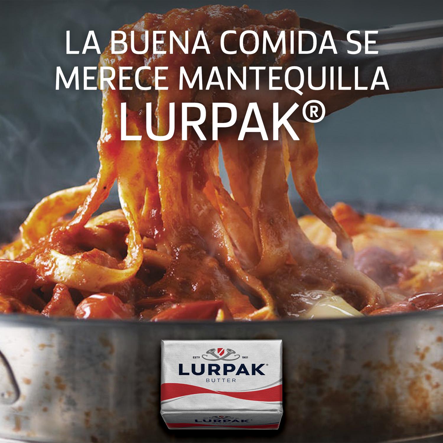 Mantequilla sin sal Lurpak 200 g.