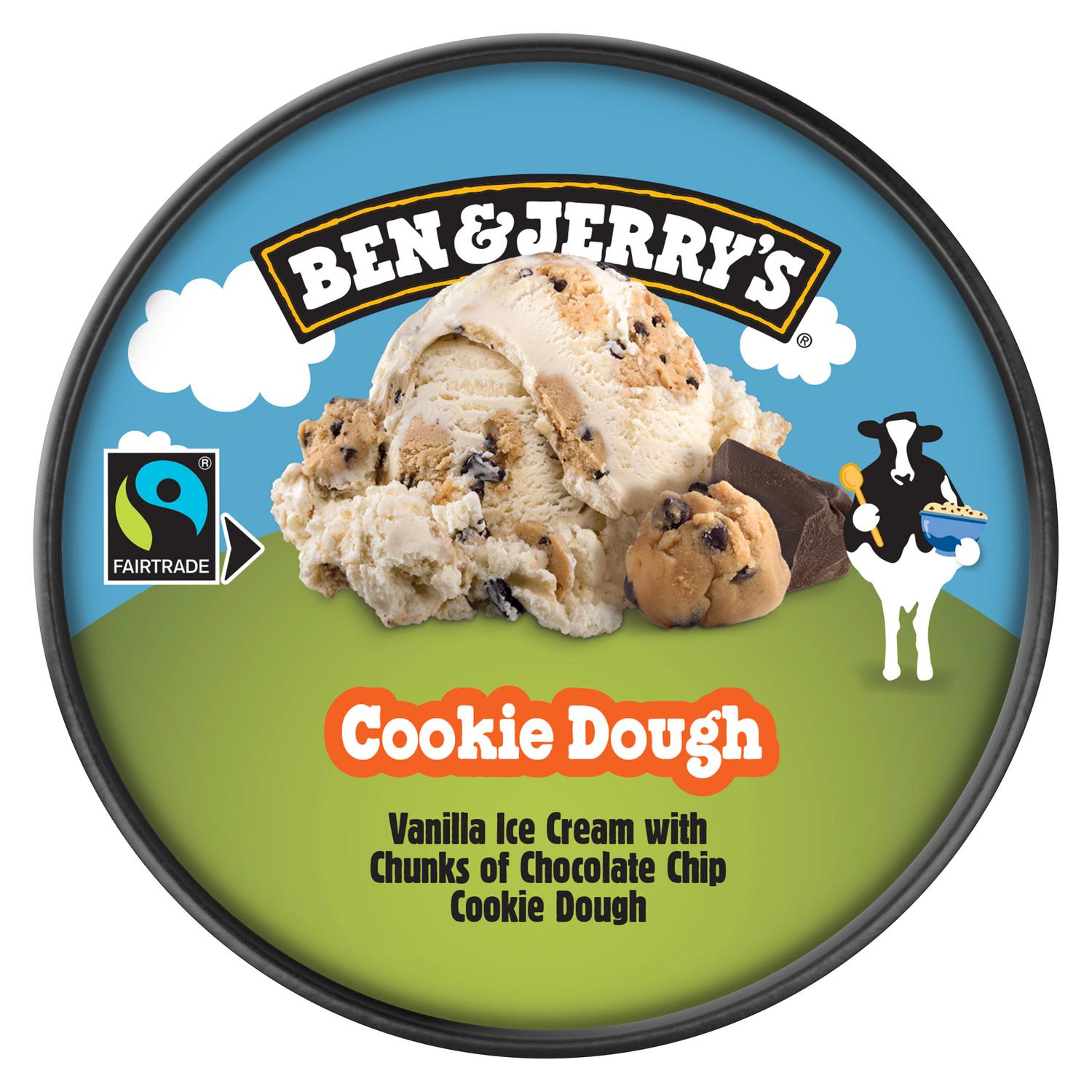 Helado cookie dough Ben & Jerry’s 465 ml.