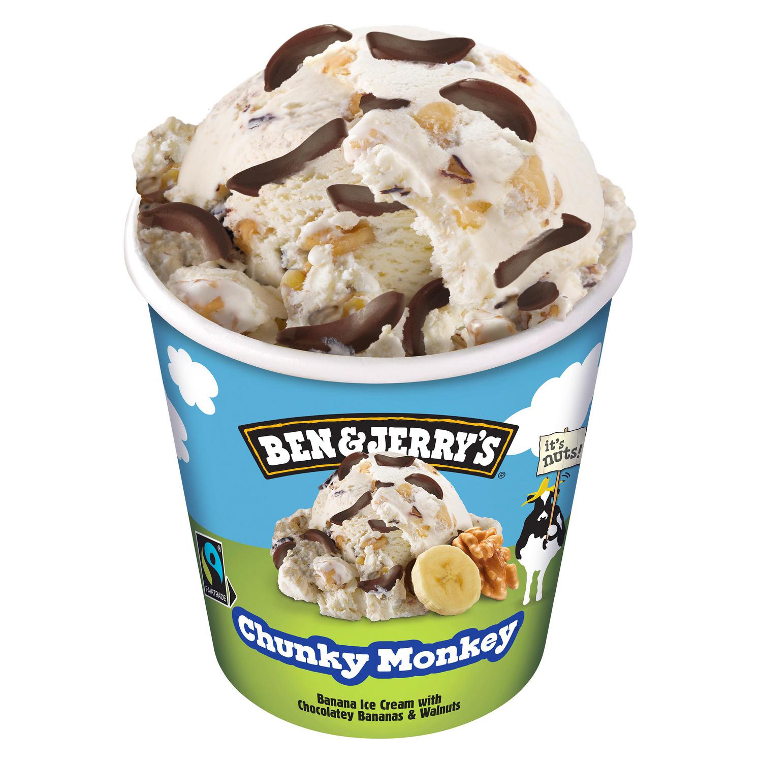 Helado chunky monkey Ben & Jerry’s 465 ml.
