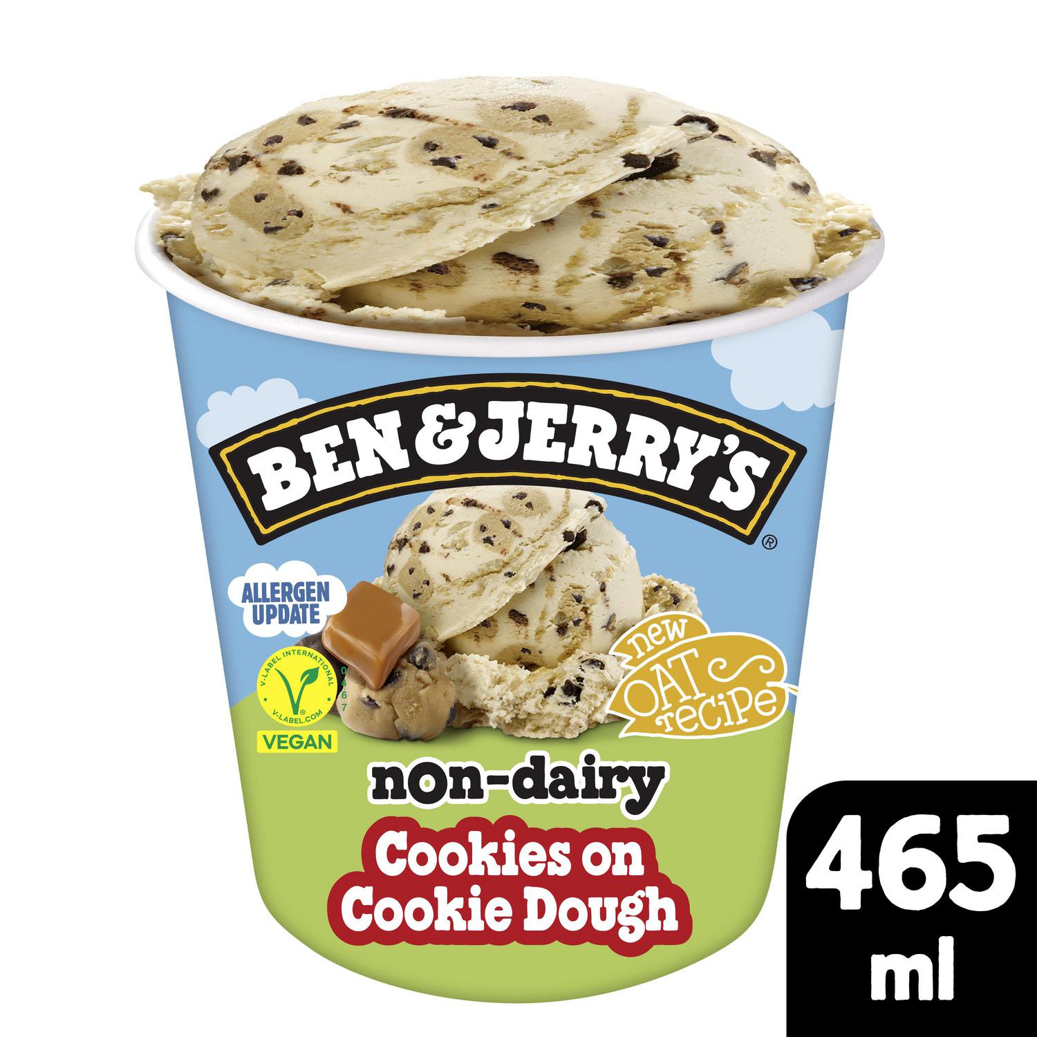 Helado cookie dough Ben & Jerry 465 ml.