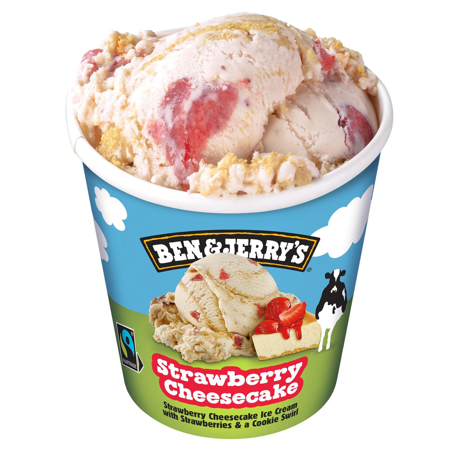 Helado strawberry cheescake Ben & Jerry’s 465 ml.