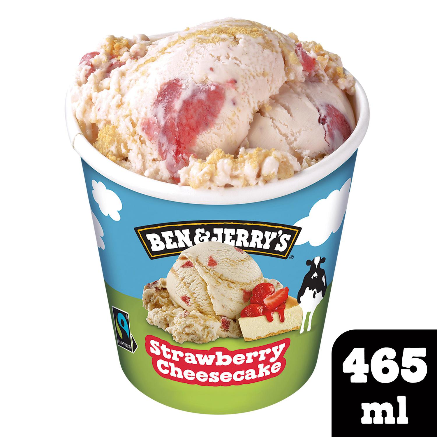 Helado strawberry cheescake Ben & Jerry’s 465 ml.