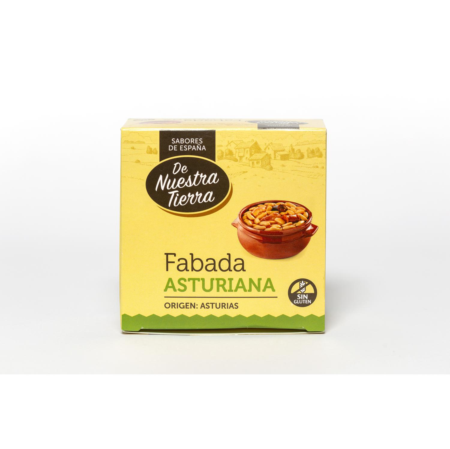 Fabada asturiana De Nuestra Tierra sin gluten 380 g.
