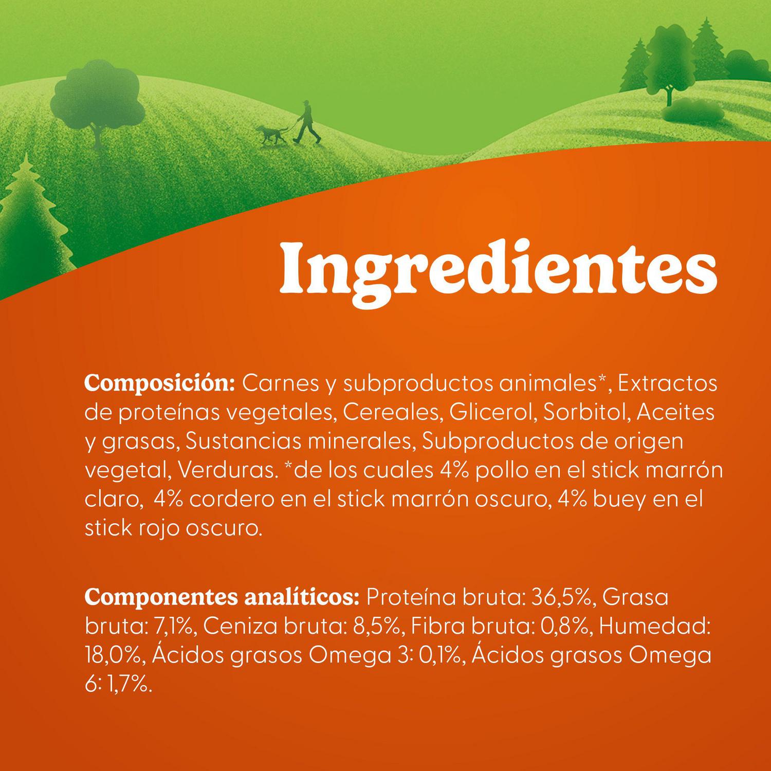Snack para perro Purina Friskies Picnic Variety 15 sticks 126 g.