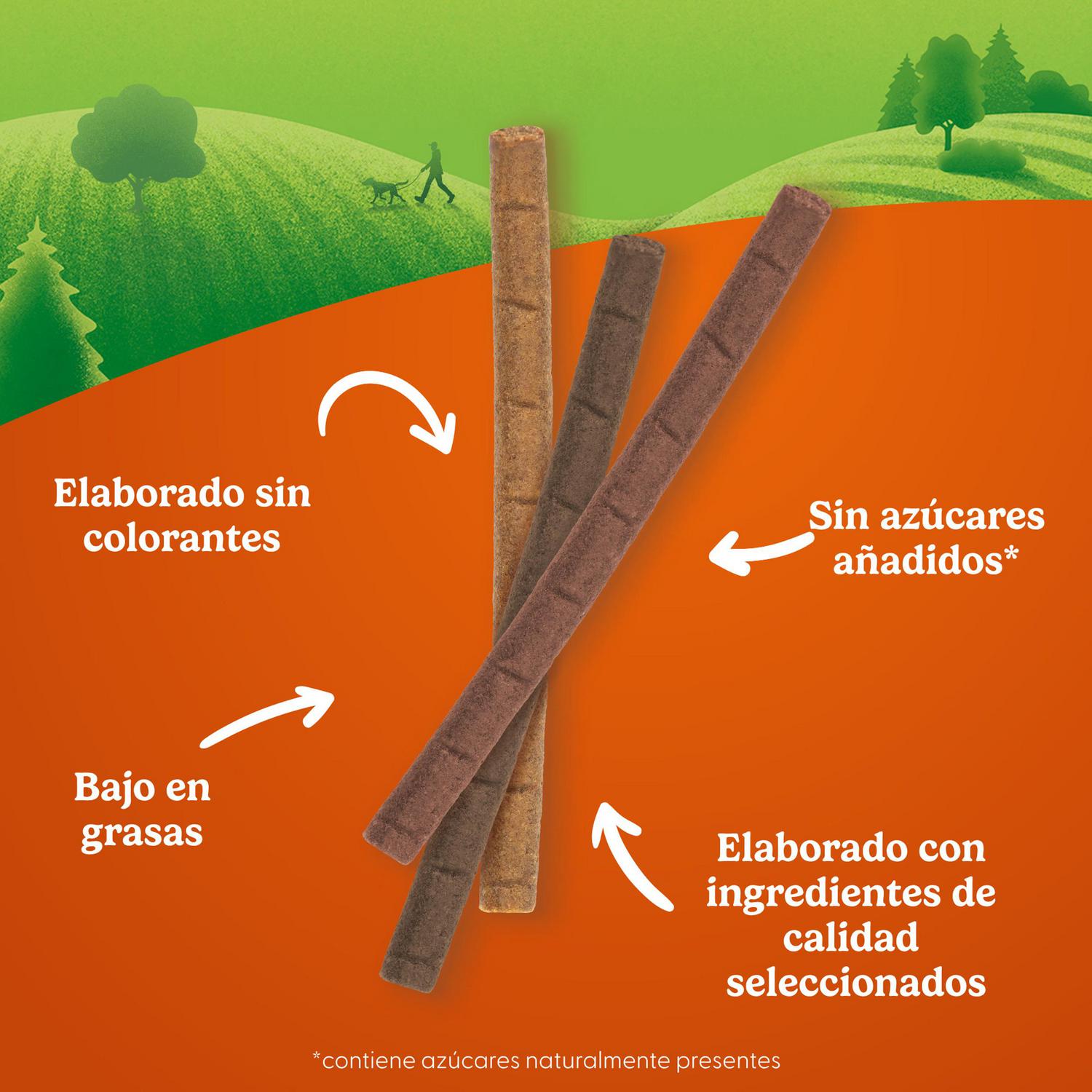 Snack para perro Purina Friskies Picnic Variety 15 sticks 126 g.