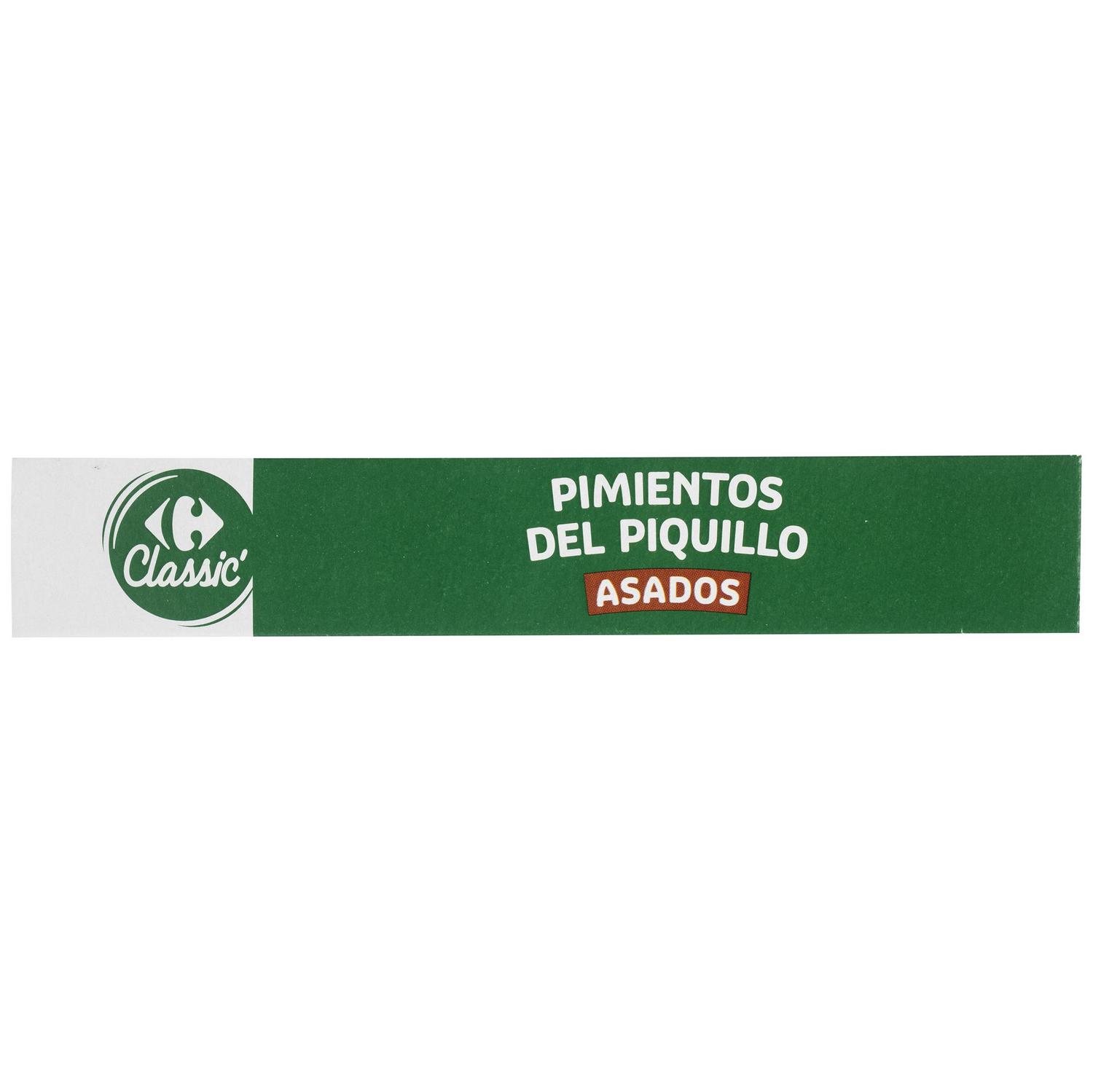 Pimientos del Piquillo enteros extra Classic Carrefour 150 g.