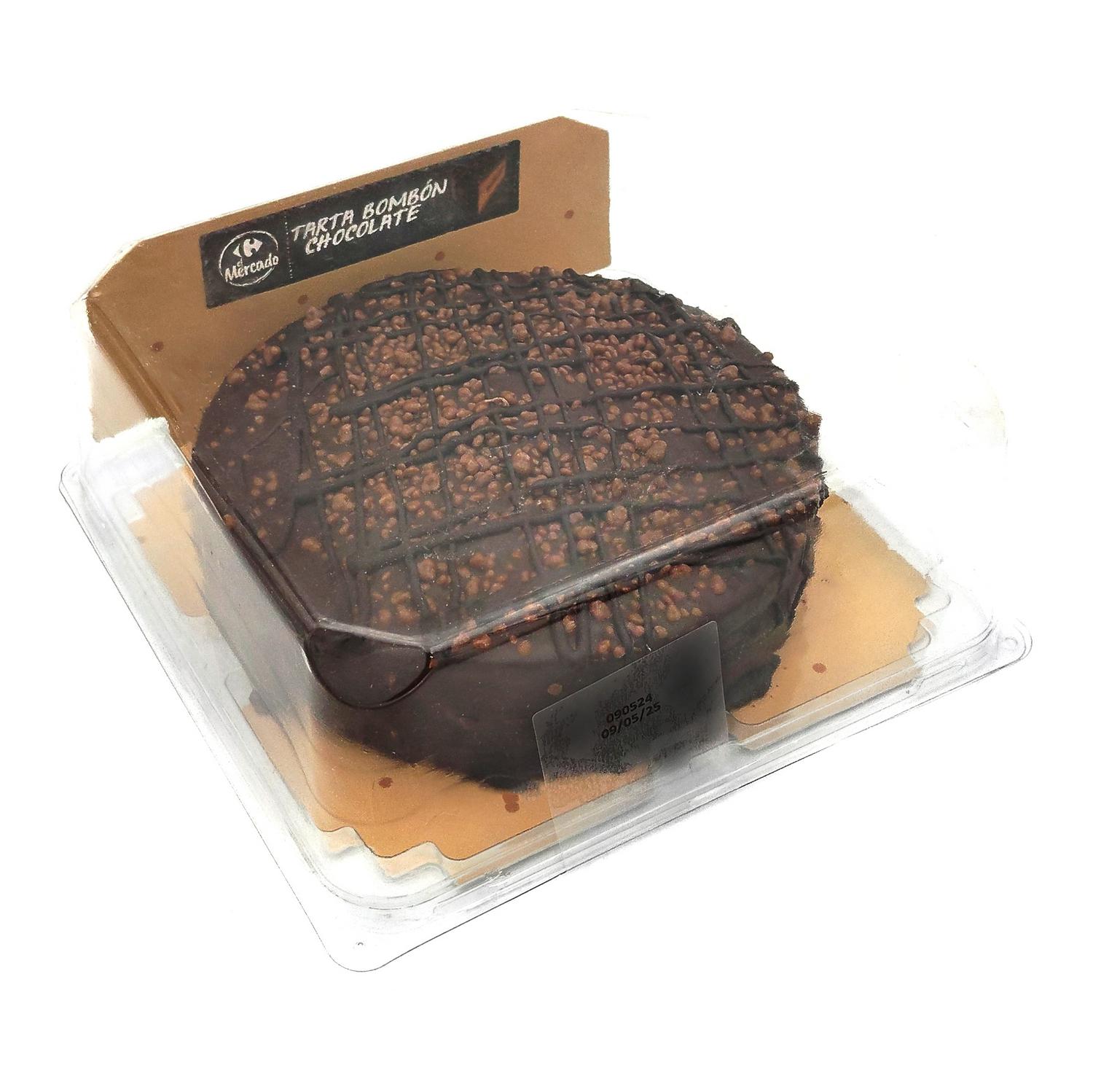 Tarta bombón de chocolate 600 g