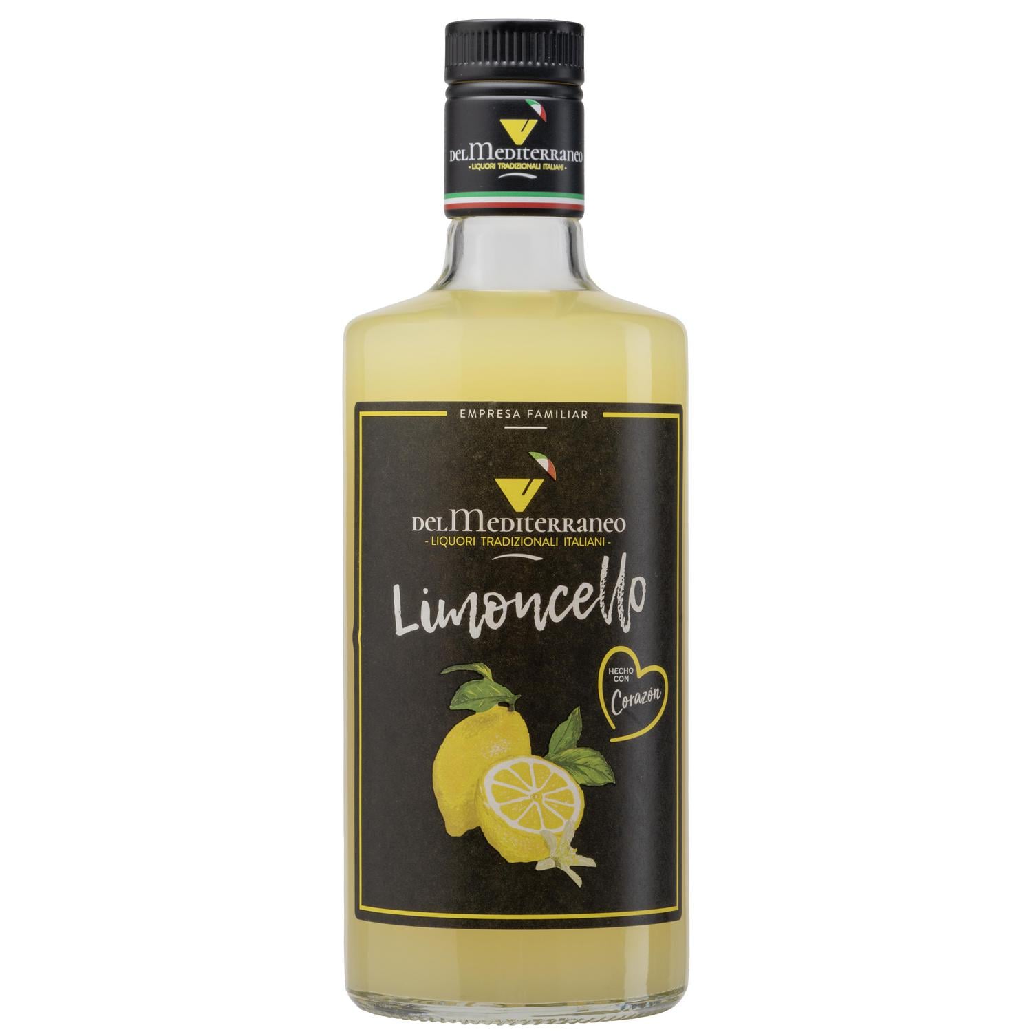 Licor limoncello DelMediterráneo 70 cl.