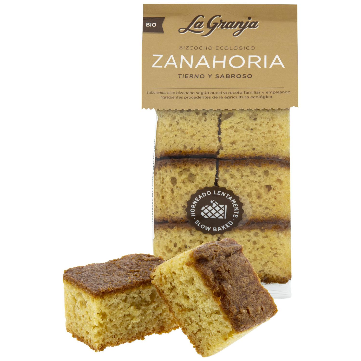 Bizcocho de Zanahoria Ecológico La Granja 300 g