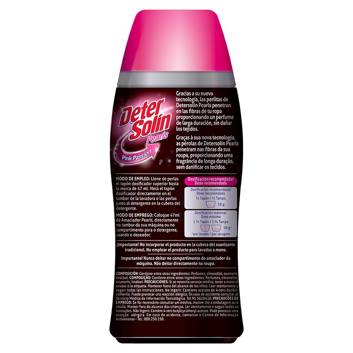 Perlas perfumadas pink passion Detersolin 1 ud.