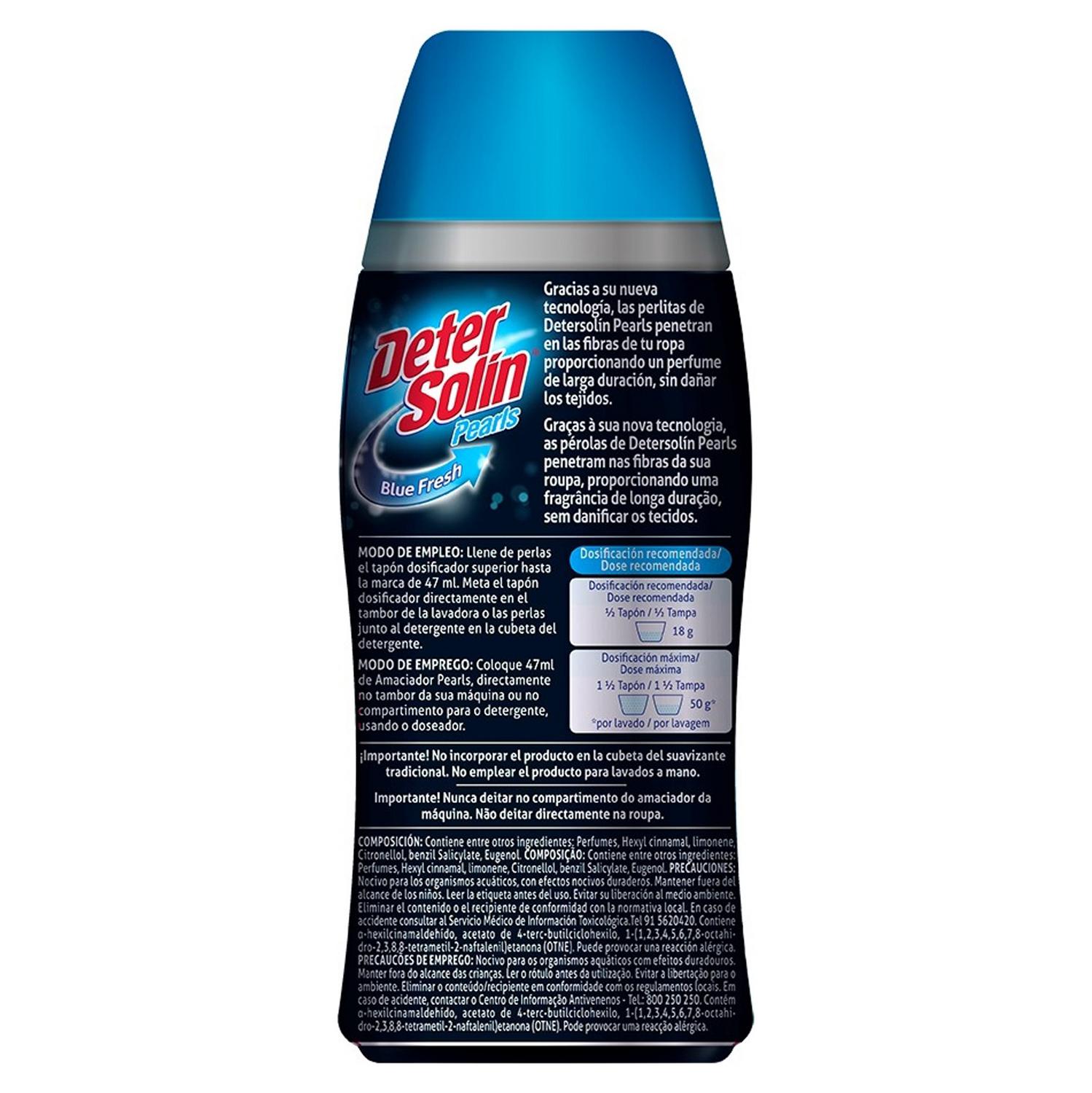 Perlas perfumadas blue fresh Detersolin 1 ud.