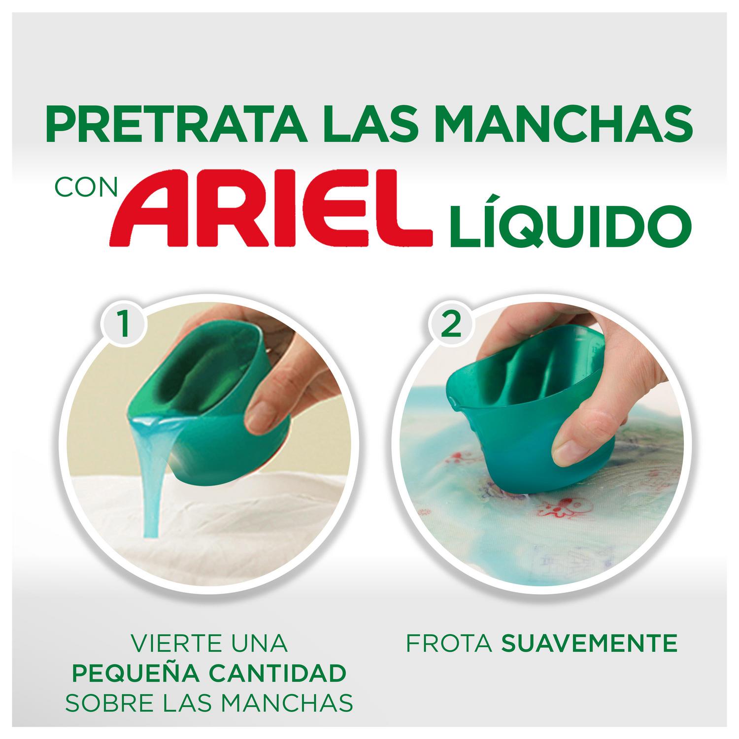Detergente lliquido original Ariel 80 lavados.