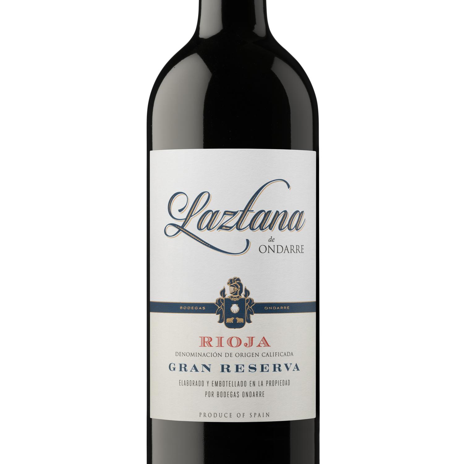 Vino tinto Gran Reserva Ondarre D.O.Ca. Rioja 75 cl.
