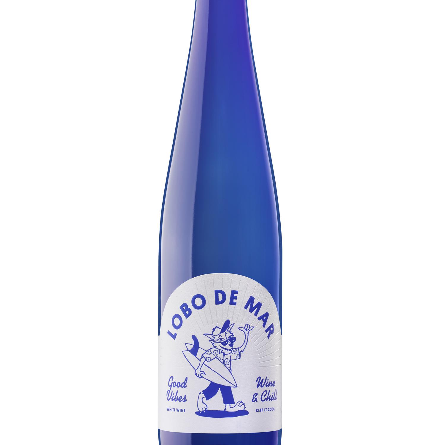 Vino blanco albariño Lobo de Mar 75 cl.