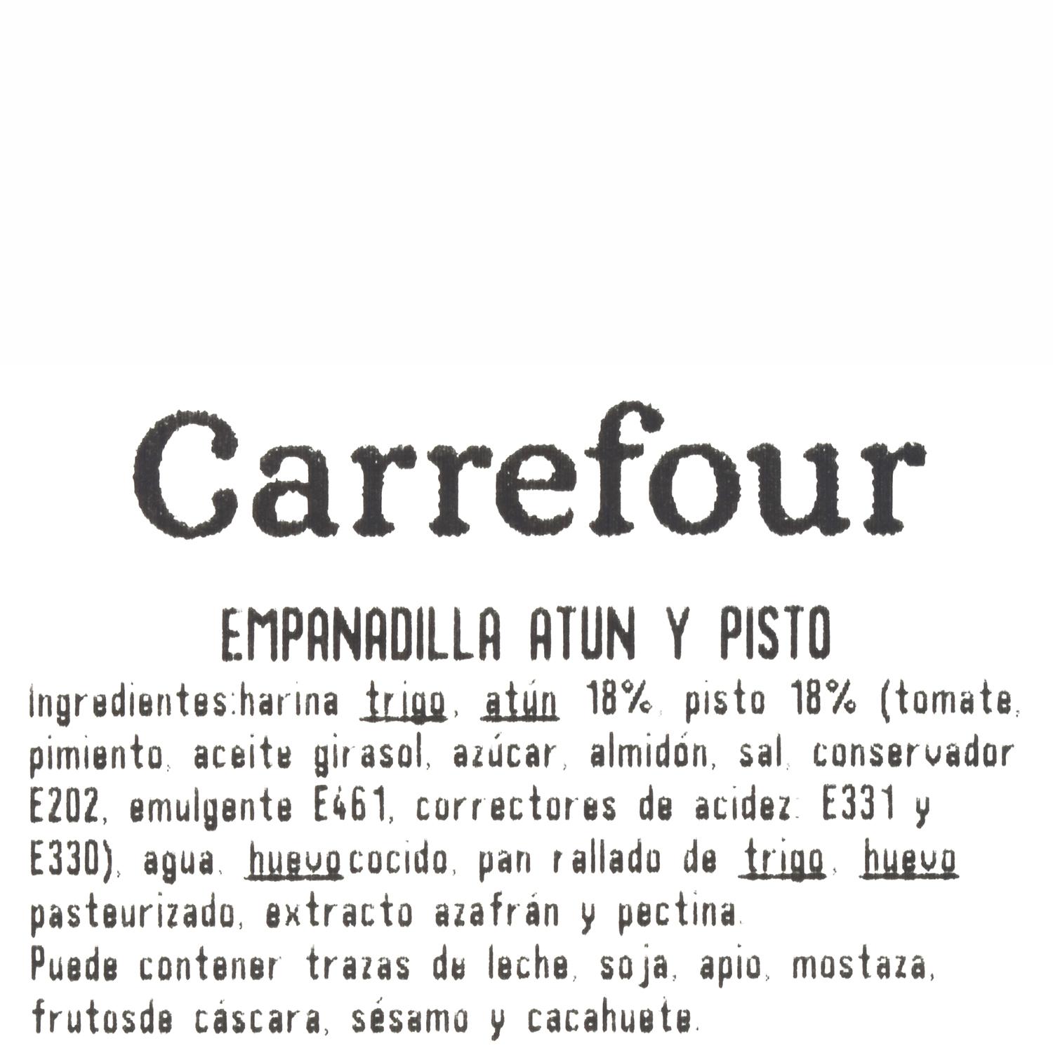 Empanadilla de atún y pisto 3 ud