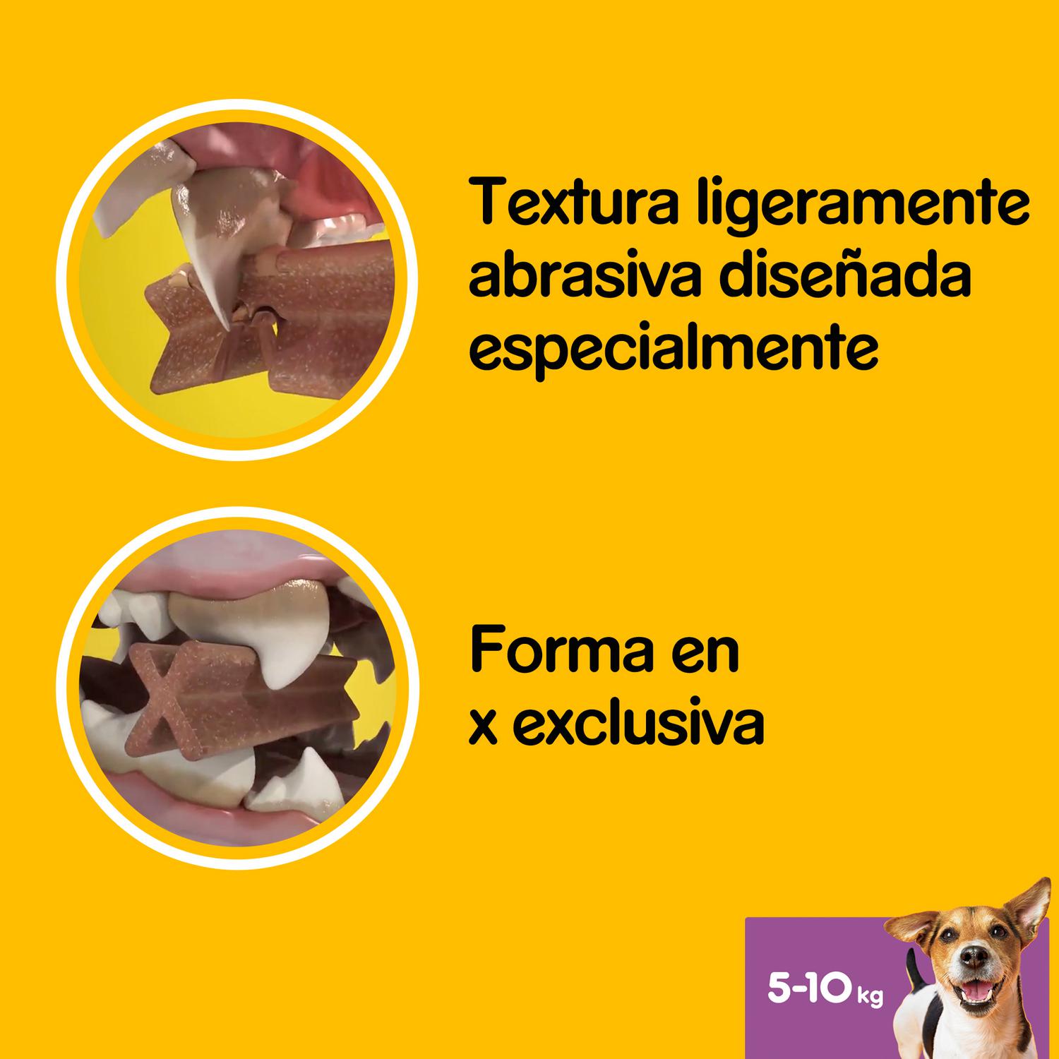 Snacks dental para perros pequeños Pedigree Dentastix pack de 7 unidades