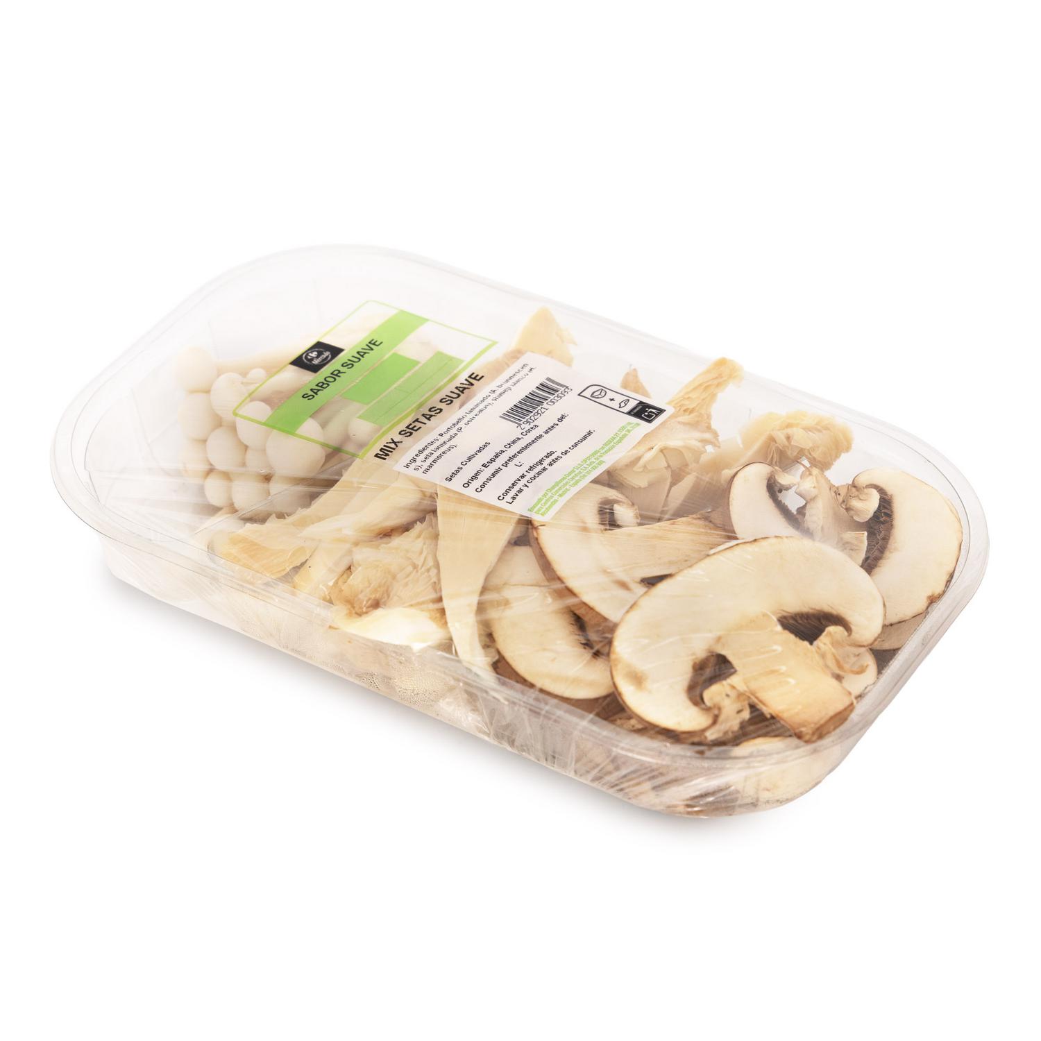 Mix de setas sabor suave El Mercado 250 g aprox