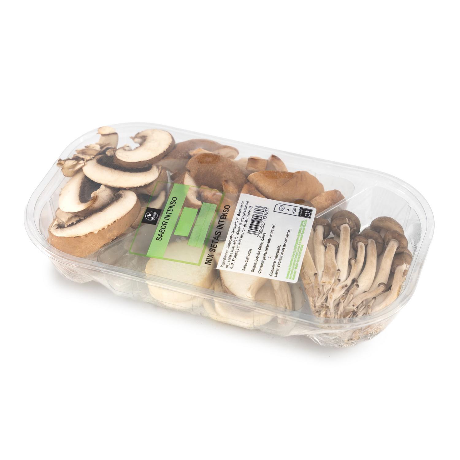 Mix de setas sabor intenso El Mercado 250 g aprox