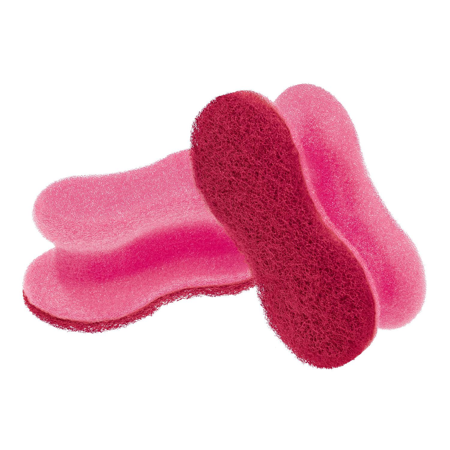 Set 2 Estropajos Salvauñas Scotch-Brite Delicate Color