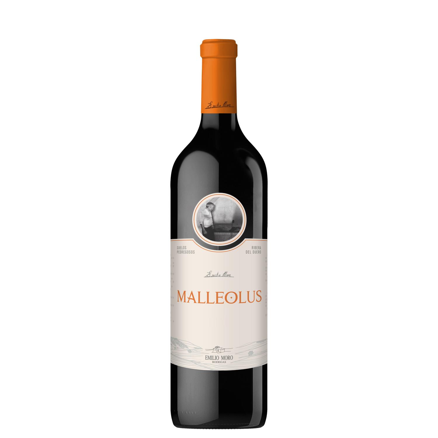 Vino tinto tempranillo Malleolus D.O. Ribera del Duero 75 cl.
