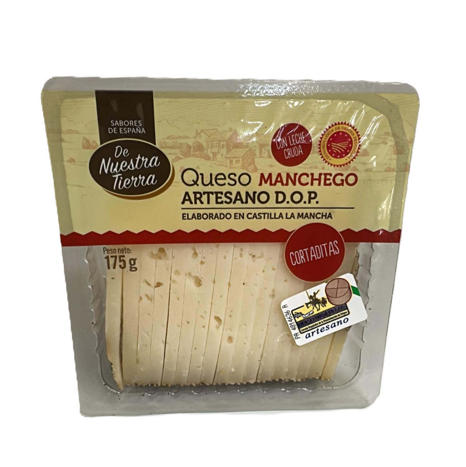 Queso de oveja manchego artesano De Nuestra Tierra 175 g
