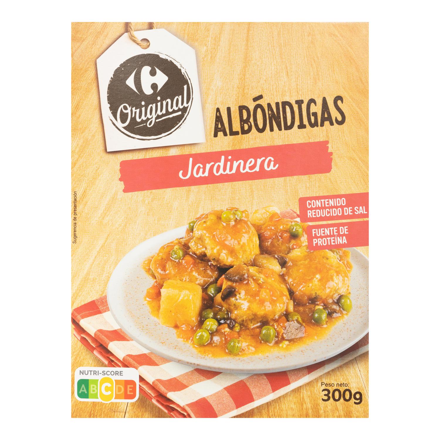 Albóndigas Jardinera Original Carrefour 350 g.