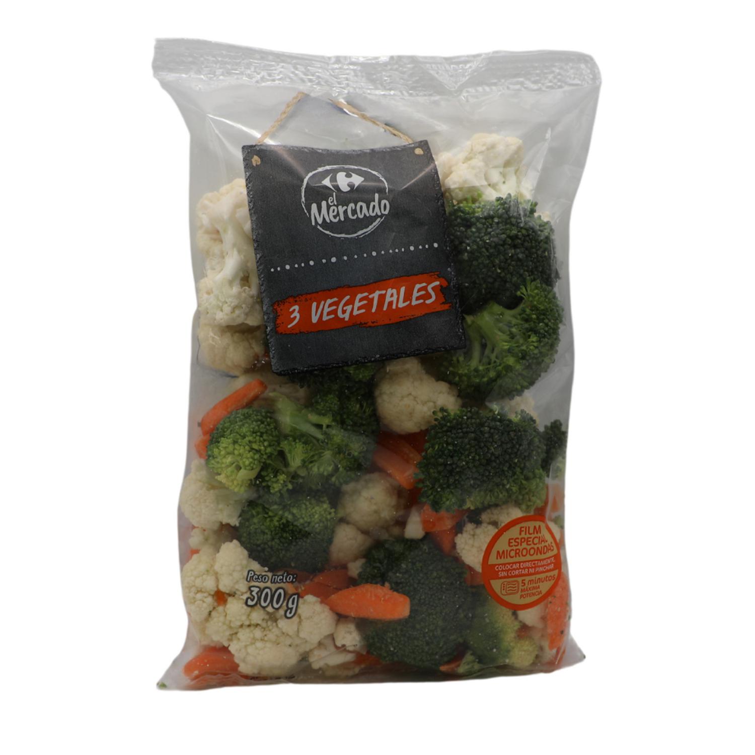 Mix de verduras para microondas Carrefour EL Mercado 300 g