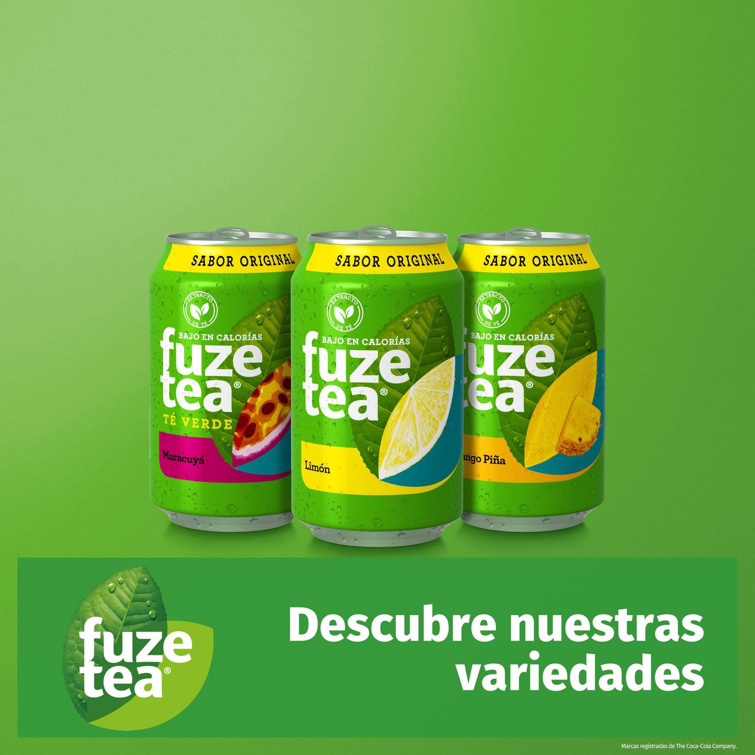 Fuze Tea té verde sabor maracuyá lata 33 cl.