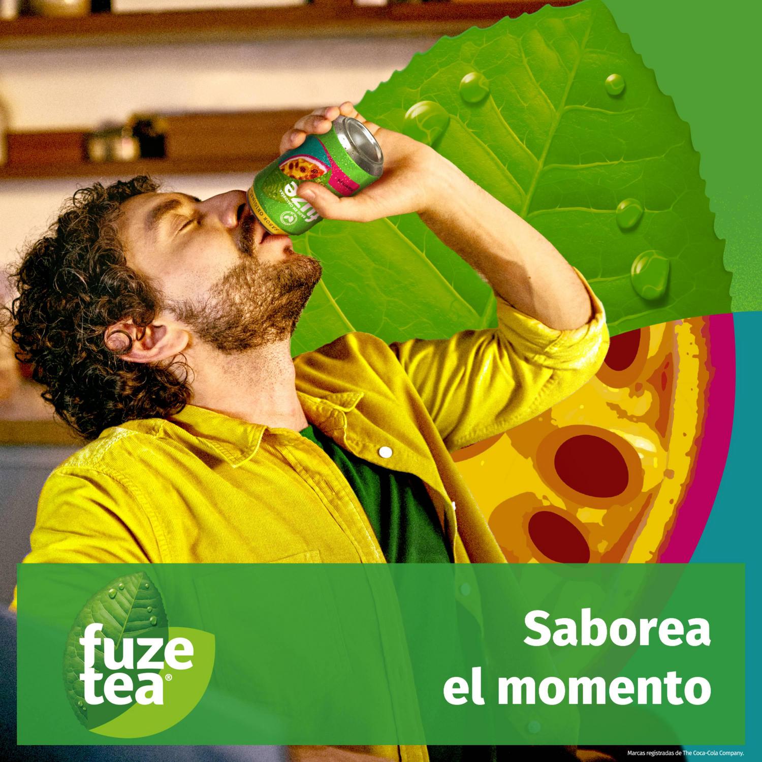 Fuze Tea té verde sabor maracuyá lata 33 cl.