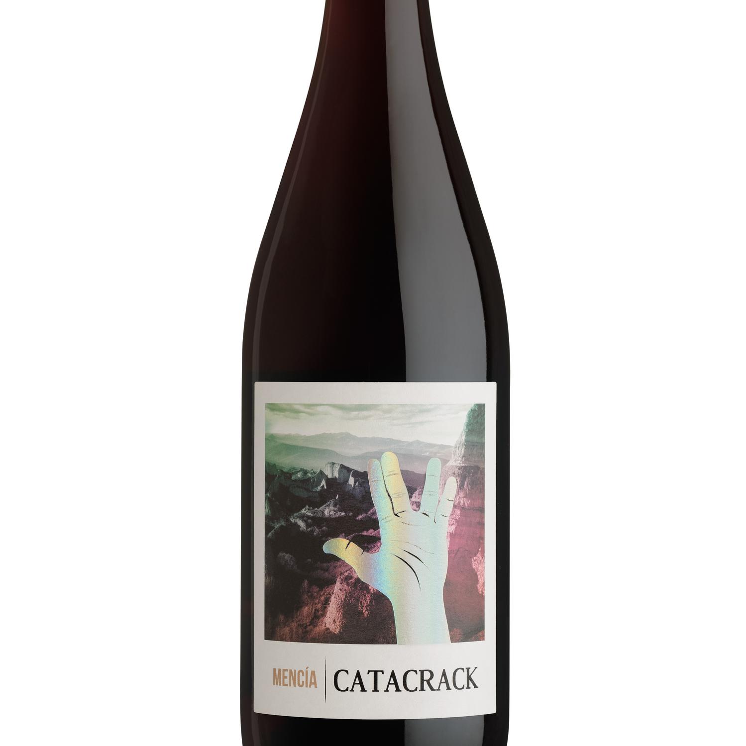 Vino tinto mencía Catacrack D.O. Bierzo 75 cl.