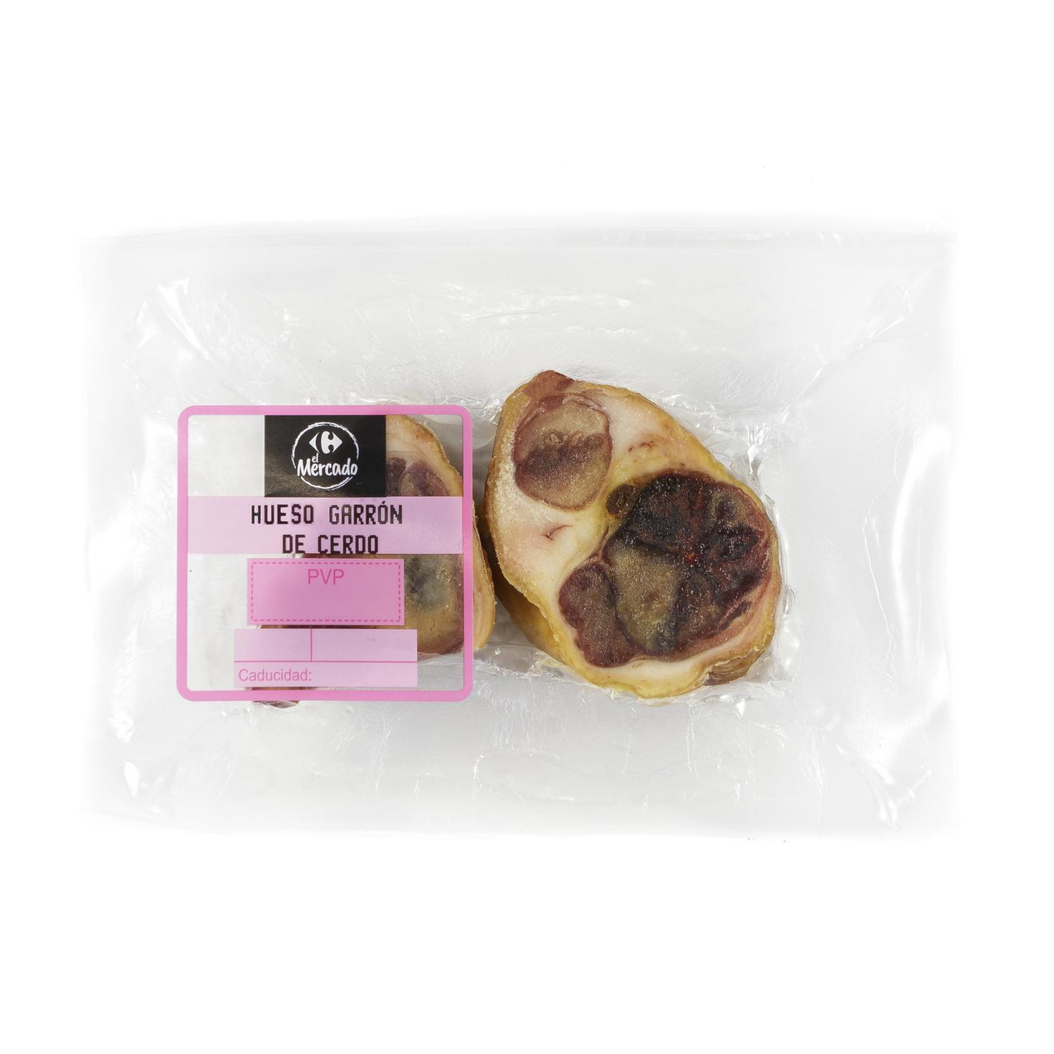 Hueso garrón de cerdo Carrefour El Mercado 250 g aprox