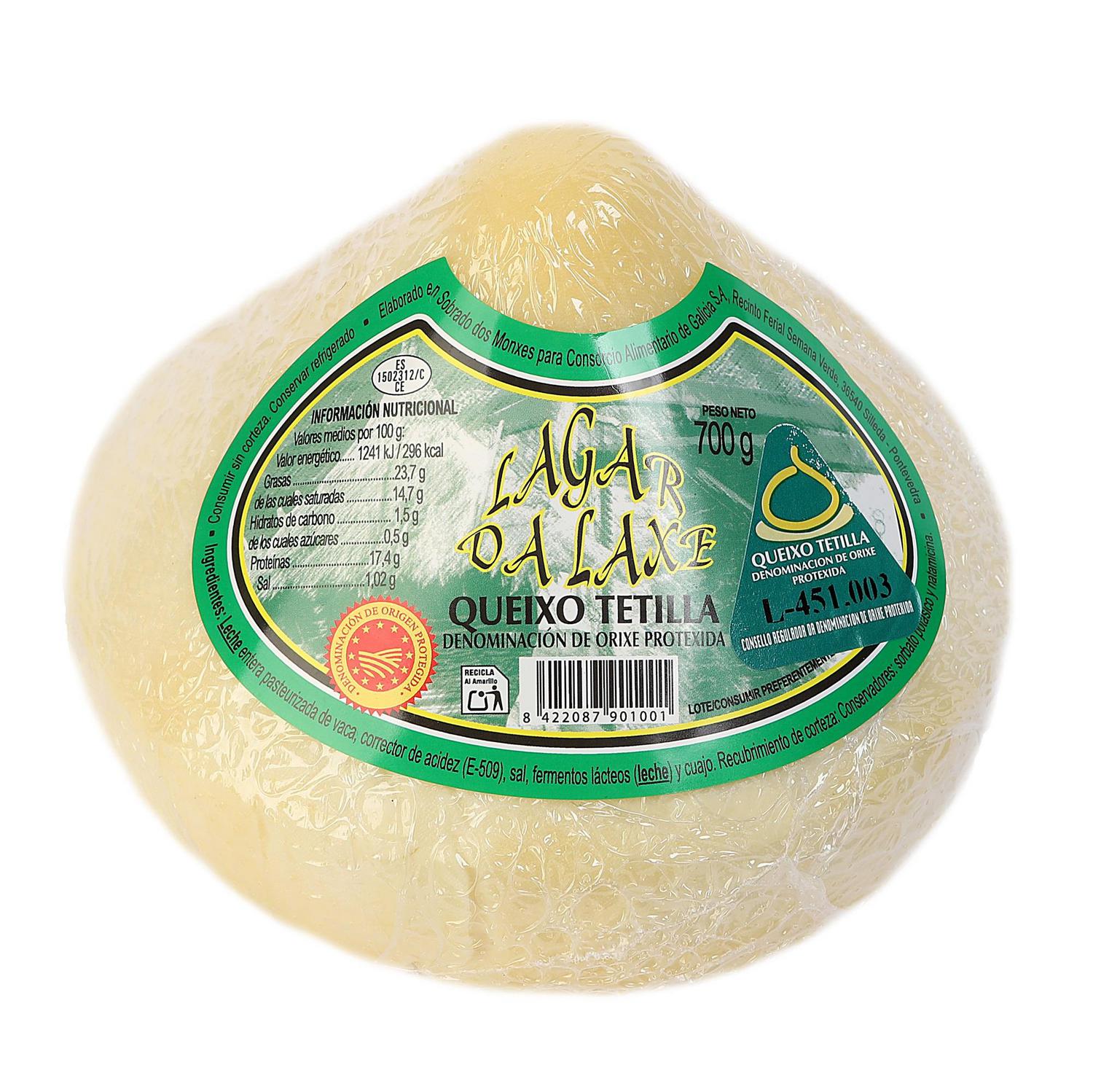 Queso tetilla Lagar Da Laxe 700 g