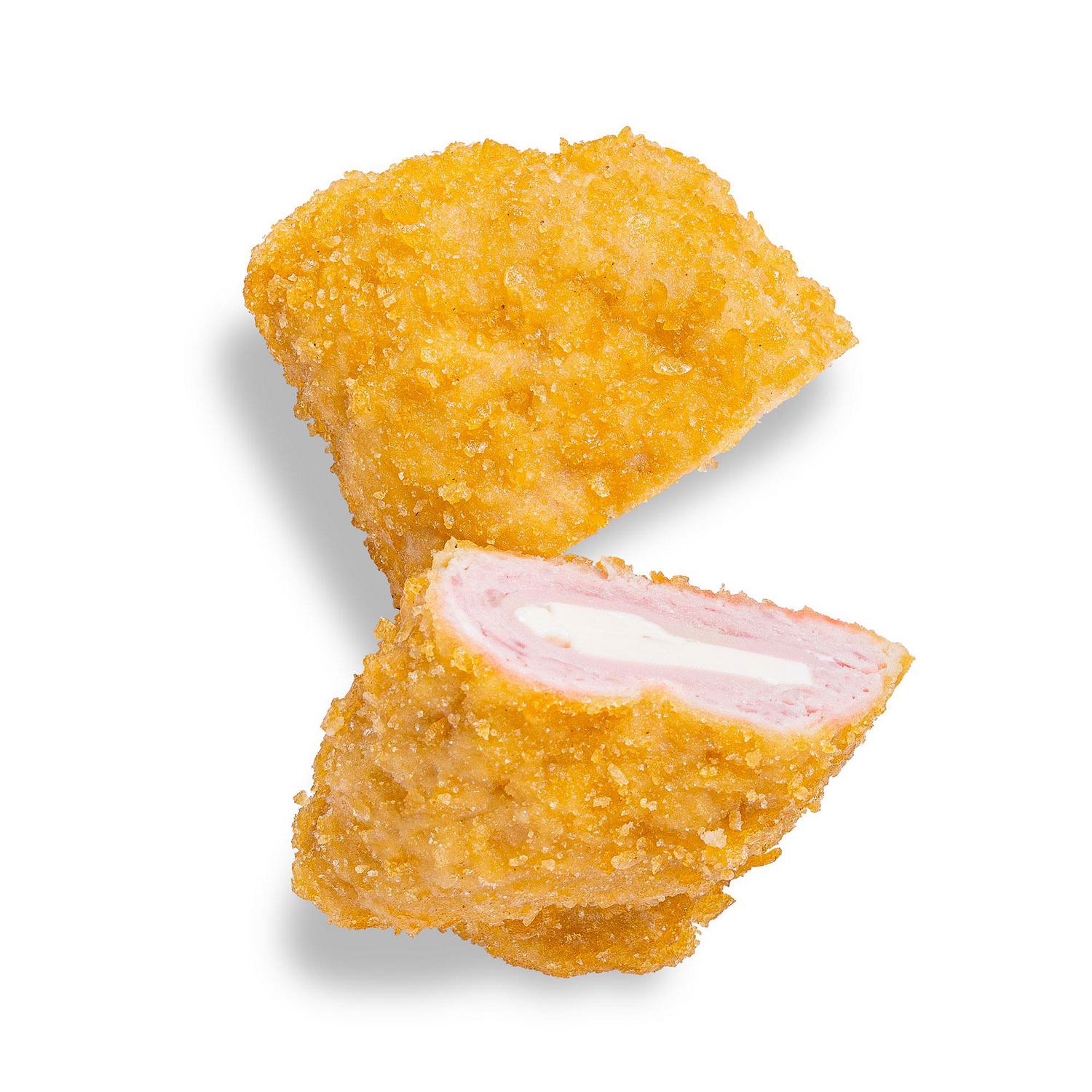 Cordon Bleu de carne de pechuga de pollo con fiambre de pavo y queso El Mercado sin gluten 260 g