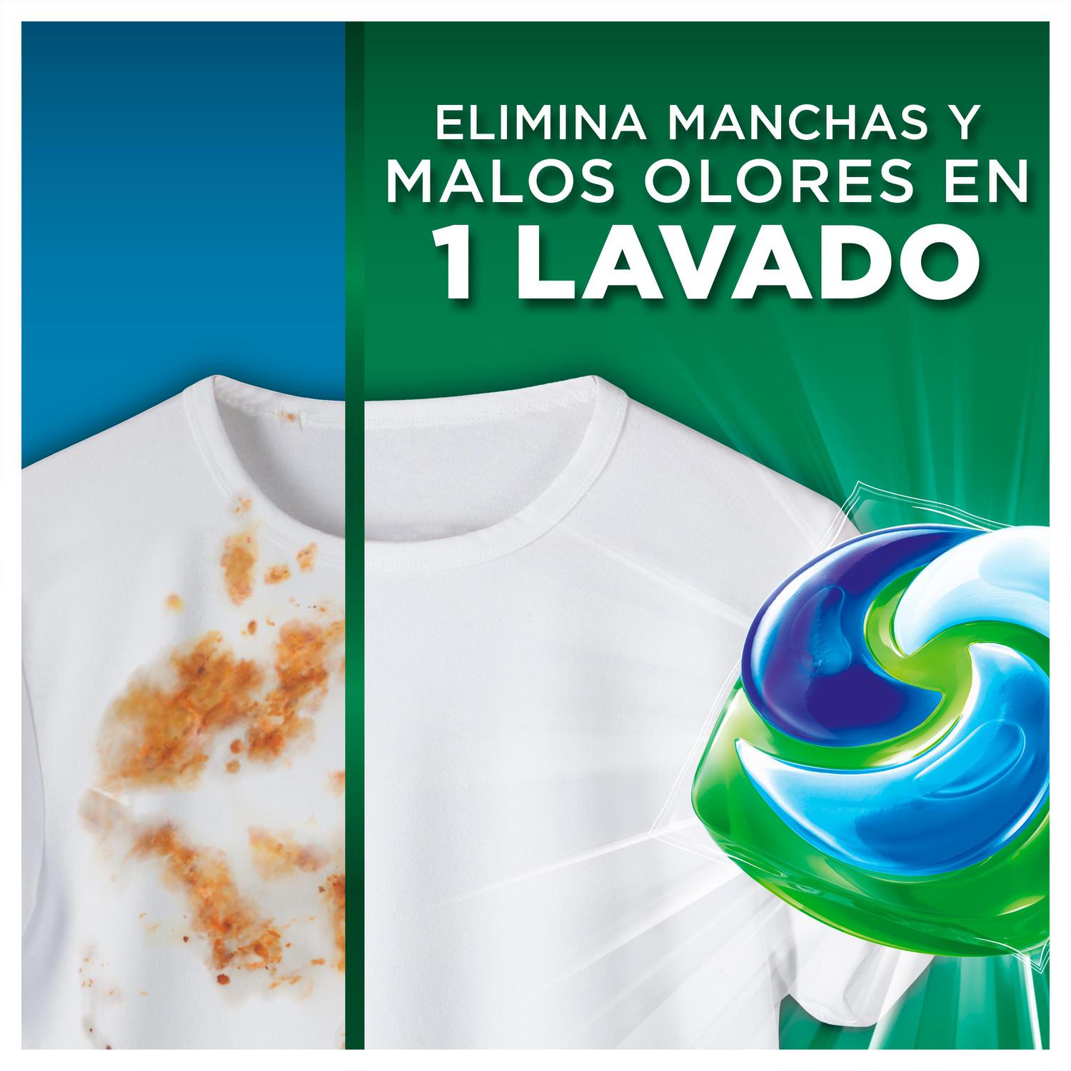 Detergente a maquina en cápsulas frescor alpino Ariel Pods 60 lavados.
