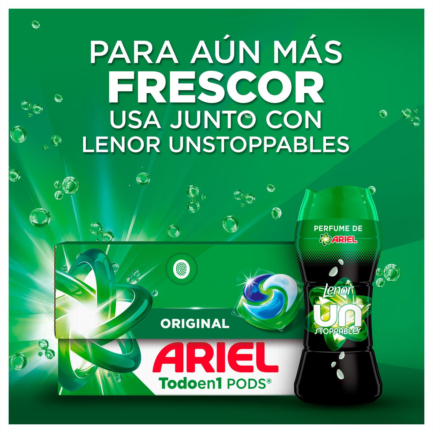 Detergente en cápsulas original Ariel 44 ud.